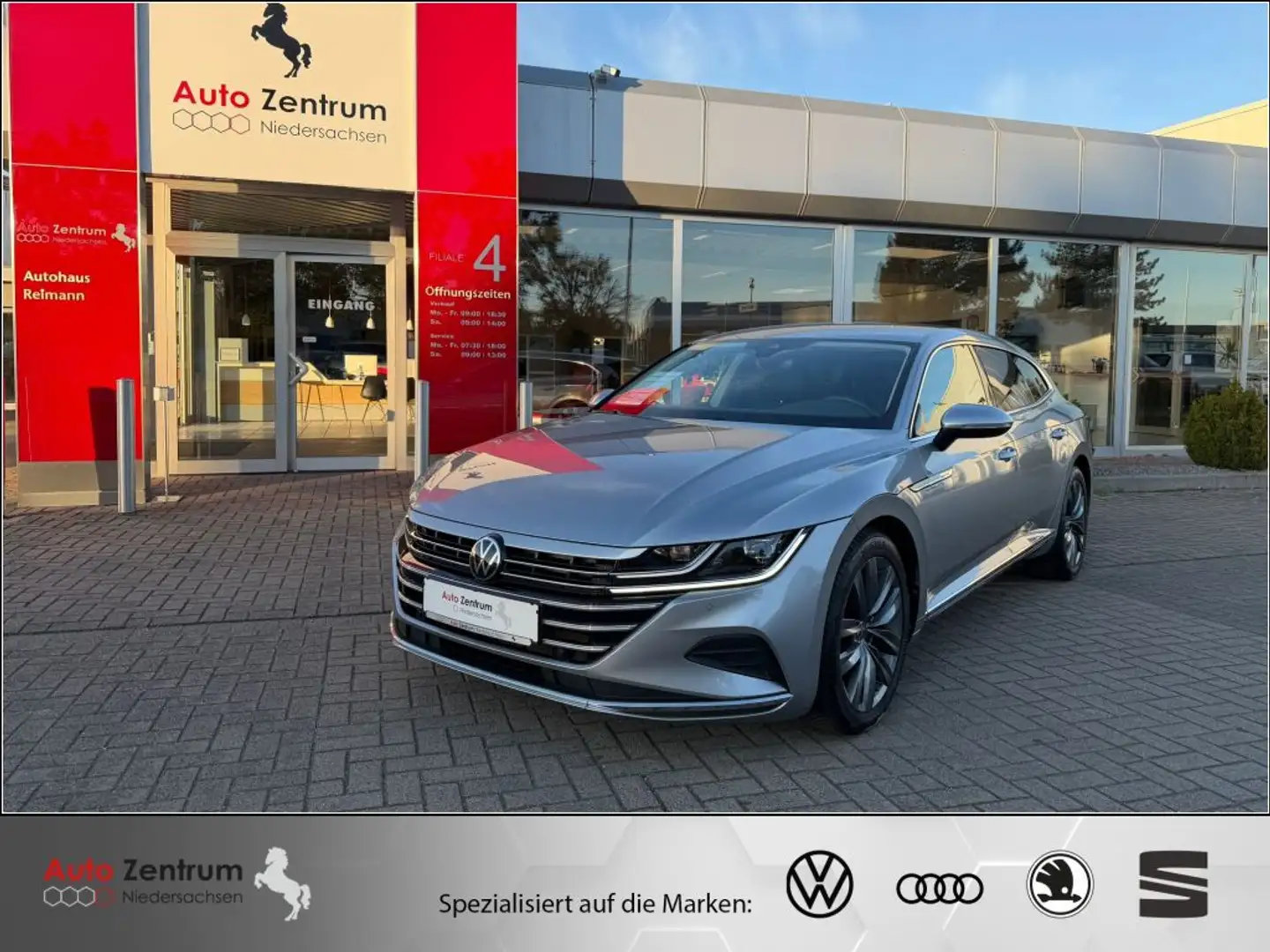 Volkswagen Arteon Shoot Brake 2.0 TDI Elegance CarPlay CAM*Massage Silber - 1