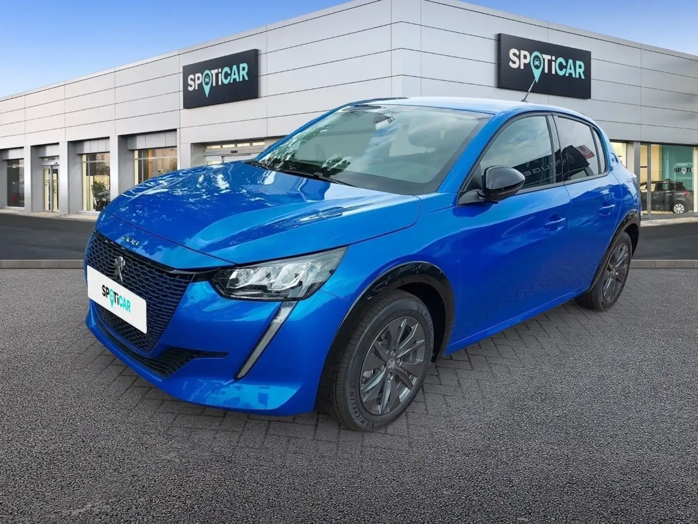 Peugeot e-208 Allure Pack 136 Shzg/ Navi/ Keyless/ SOH 92 Blau - 1