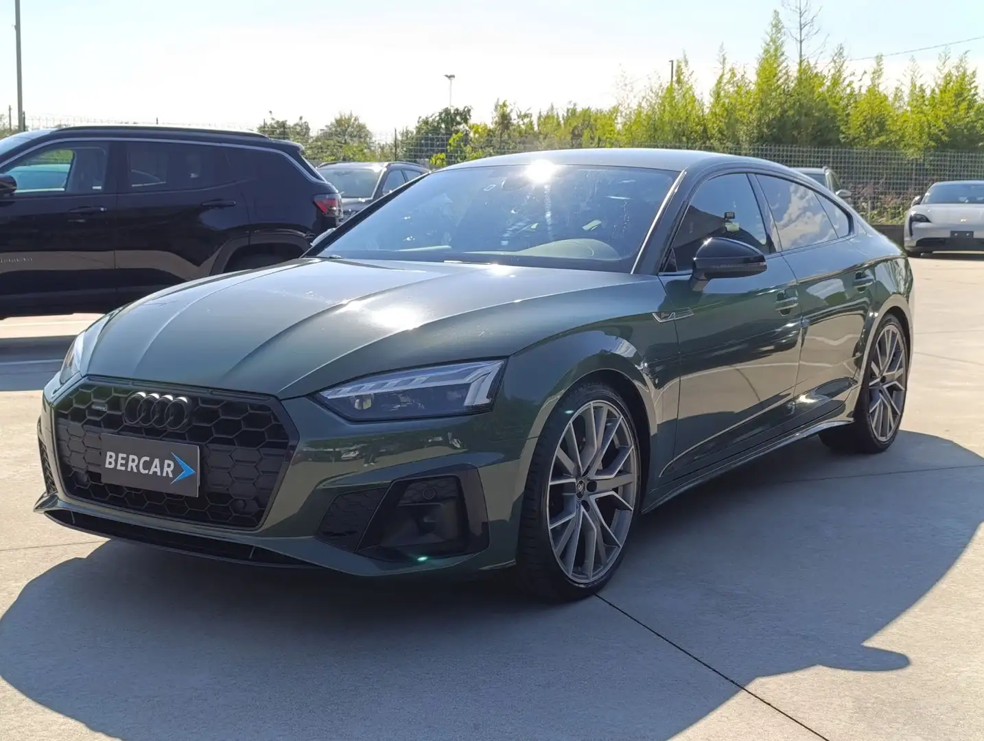 Audi A5 A5 SPB 40 TDI quattro S tronic S line edition Groen - 1