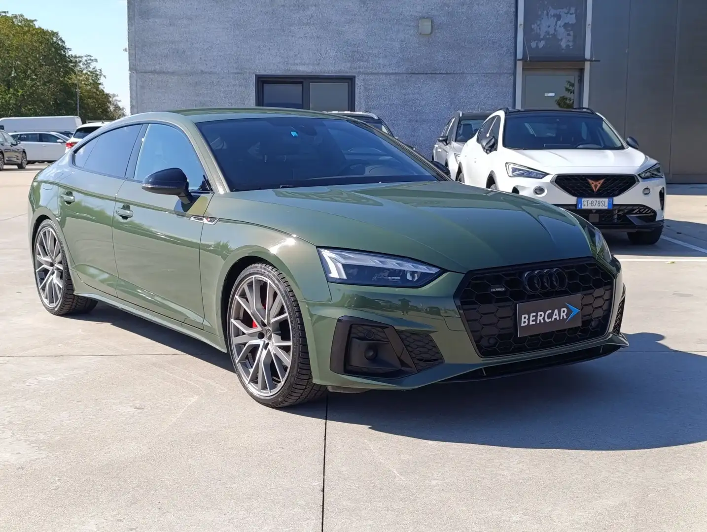 Audi A5 A5 SPB 40 TDI quattro S tronic S line edition Groen - 2