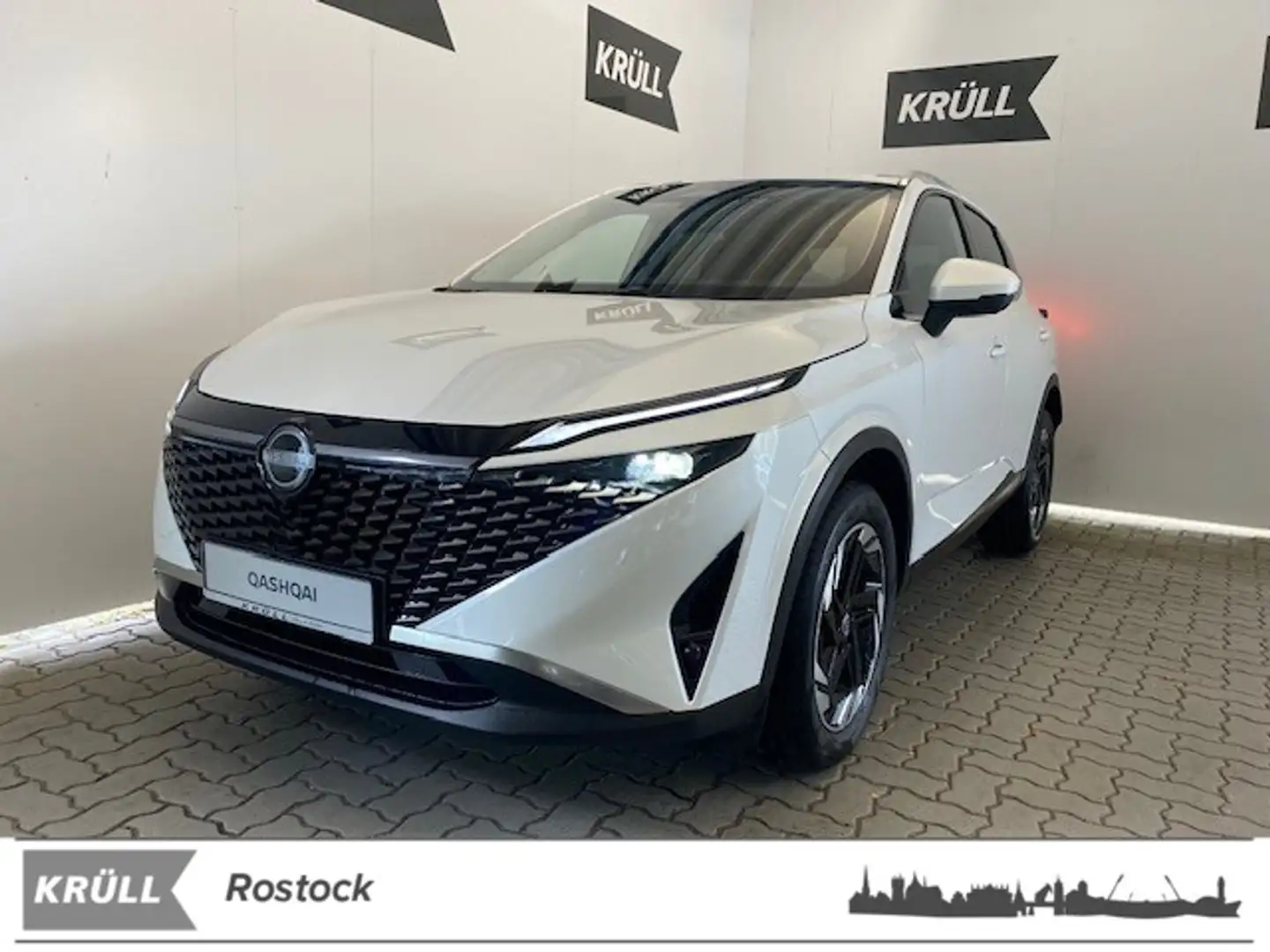 Nissan Qashqai 1.3 DIG-T MHEV N-Connecta Winter-&Komfortpaket Weiß - 1