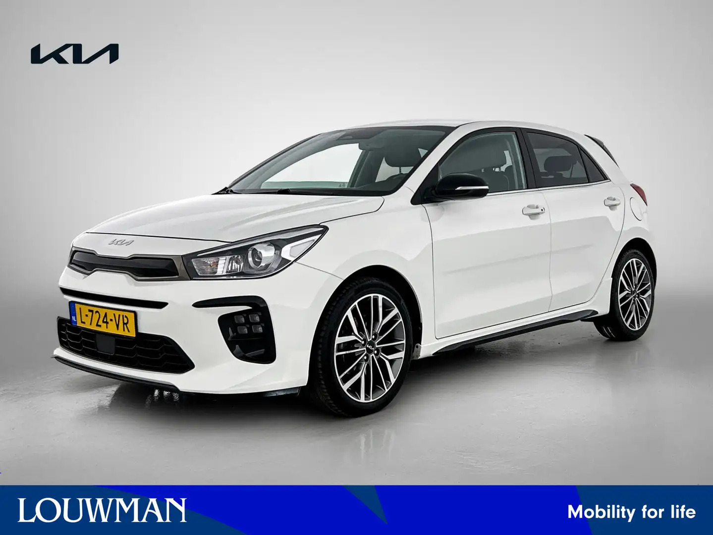 Kia Rio 1.0 T-GDi MHEV GT-Line | 120pk | Navigatie | Camer Blanc - 1