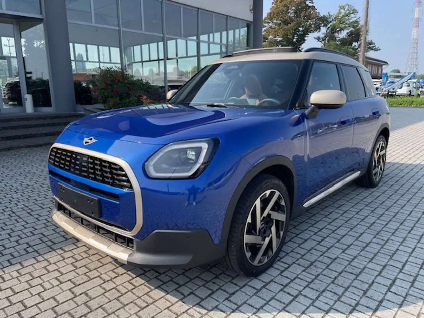 MINI Countryman C TETTO APRIBILE/19/SEDILI JCW VINTAGE BROWN/HEAD UP Bleu - 2