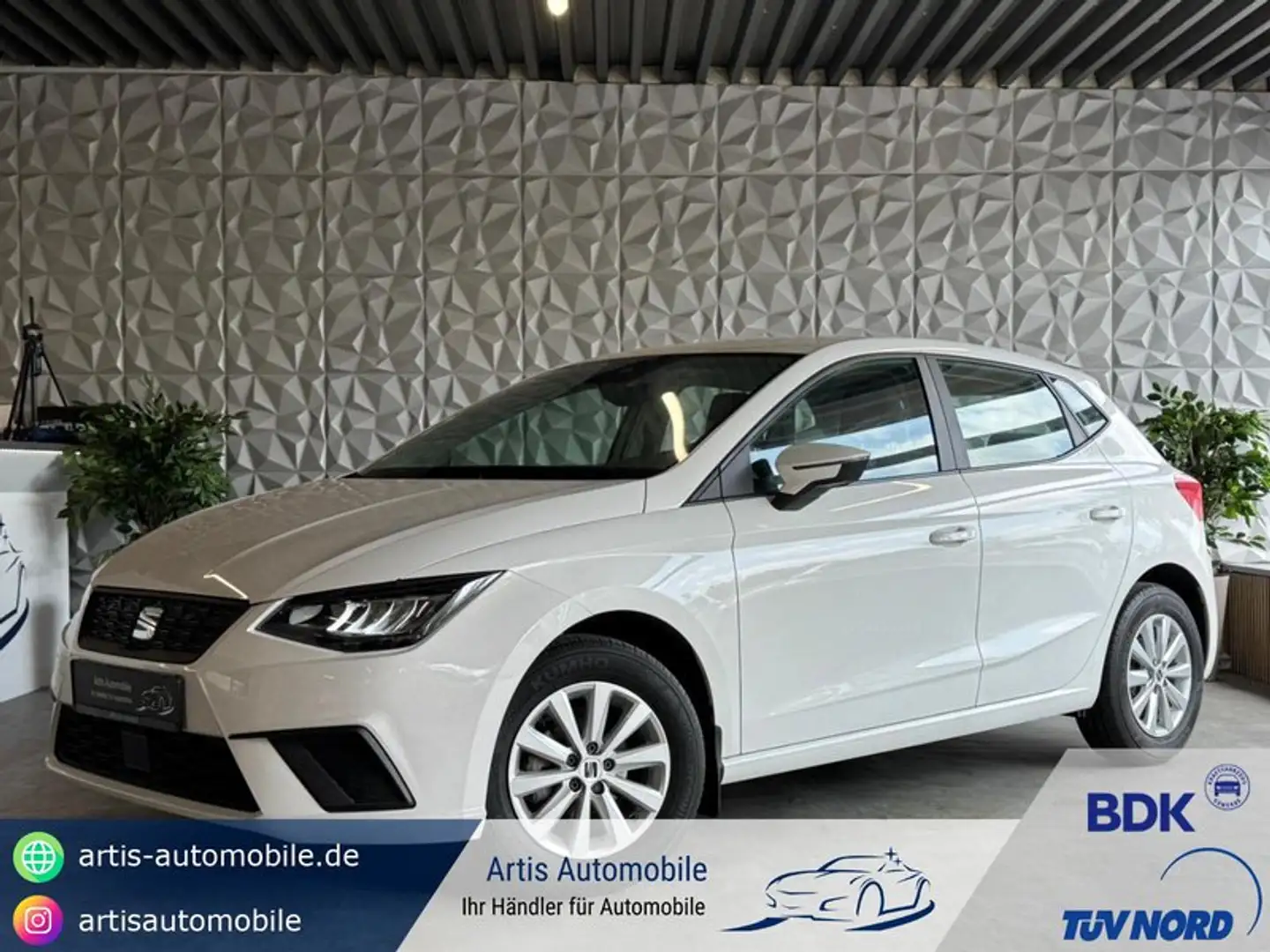 SEAT Ibiza Style CARPLAY-NAVI*SITZHEIZUNG*1. HAND Weiß - 1