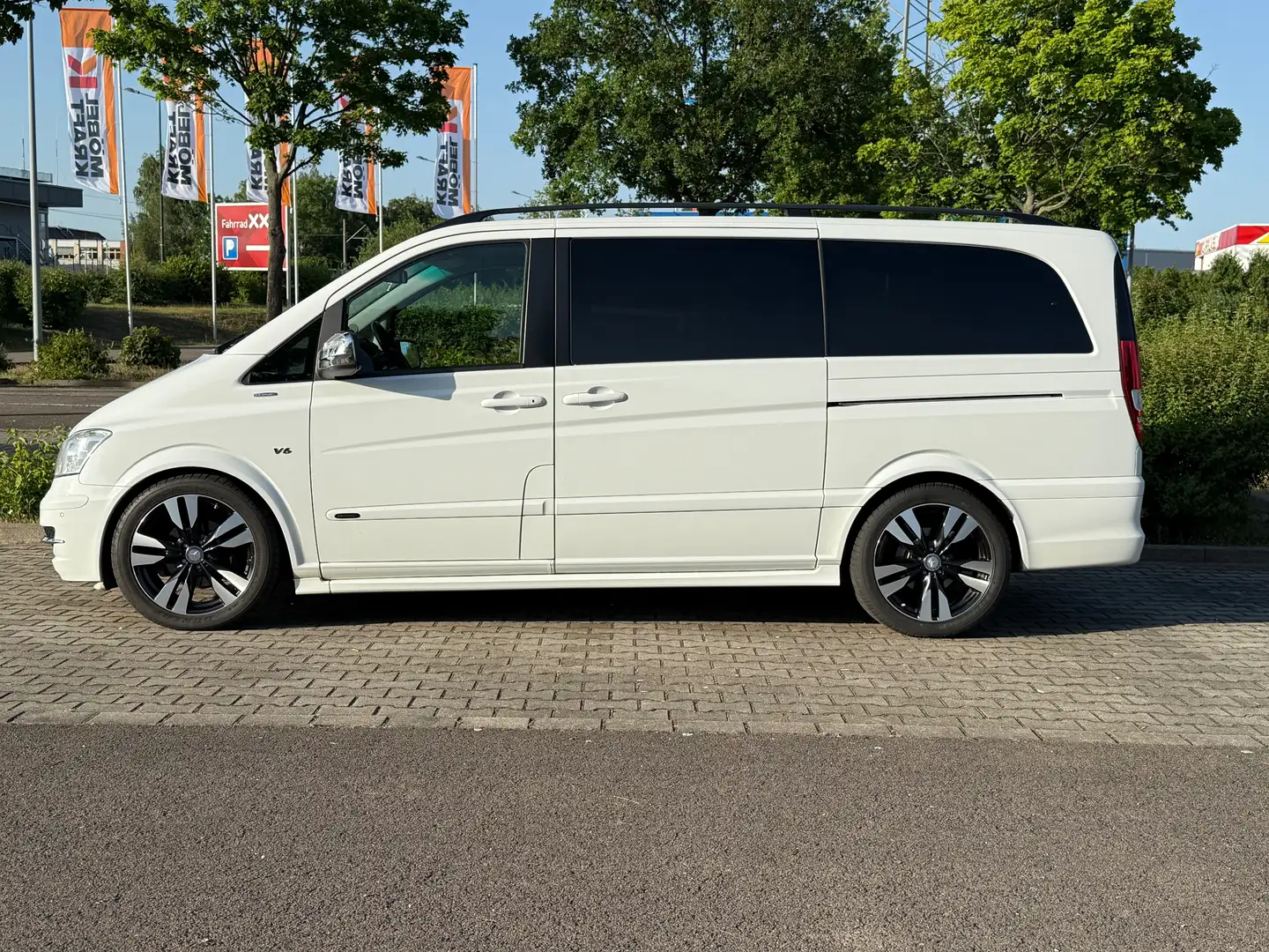 Mercedes-Benz Viano MB Viano 3.0l V6 lang, Grand Edition, Vollausst. Blanc - 2