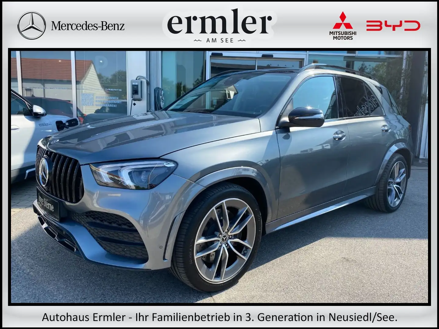 Mercedes-Benz GLE 350 de 4MATIC KeyGo AMG CarPlay FAP Distr Grau - 1