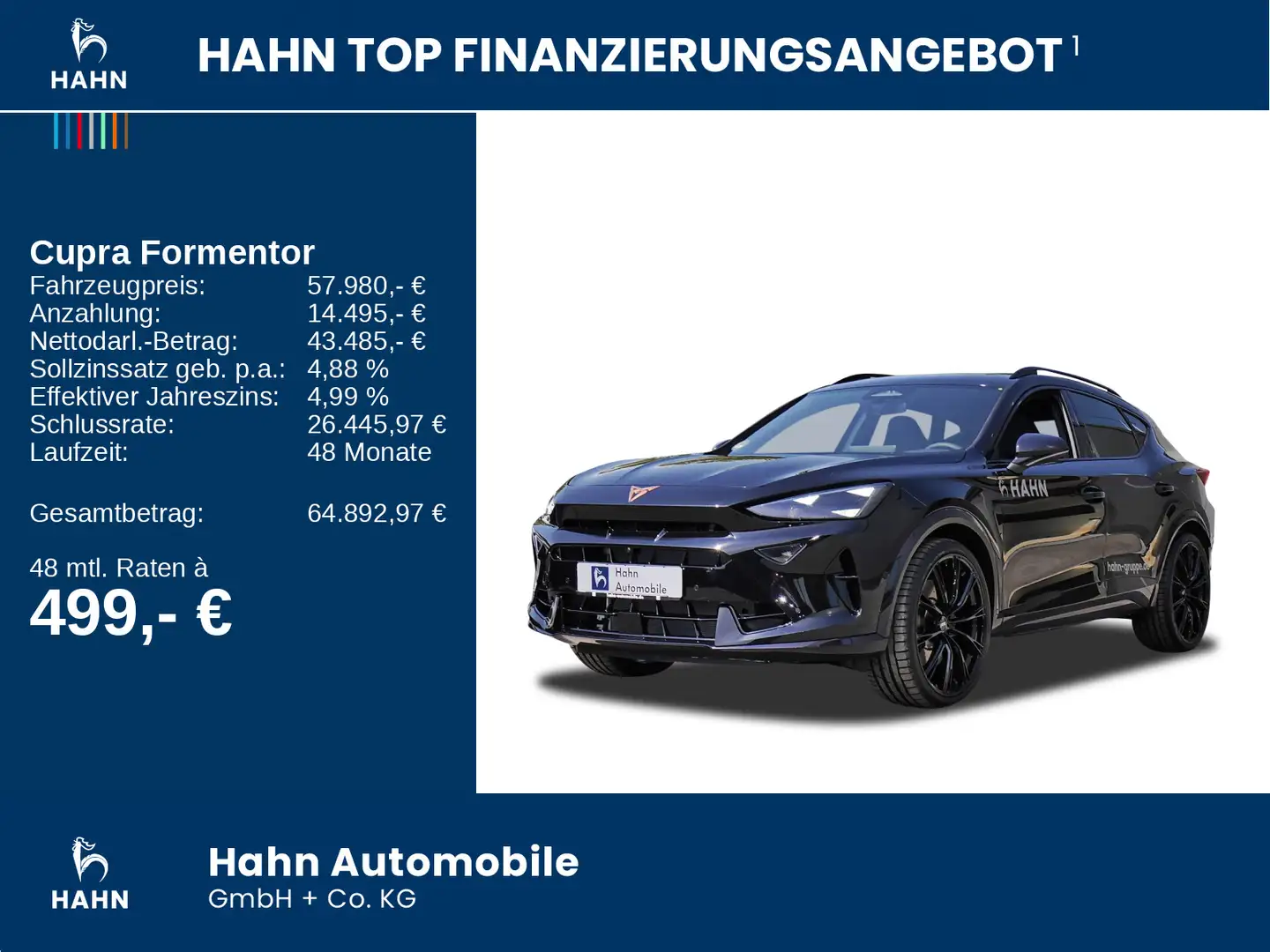 CUPRA Formentor VZ *ABT Umbau* 2.0TSI 400PS 4Drive 21" Schwarz - 2