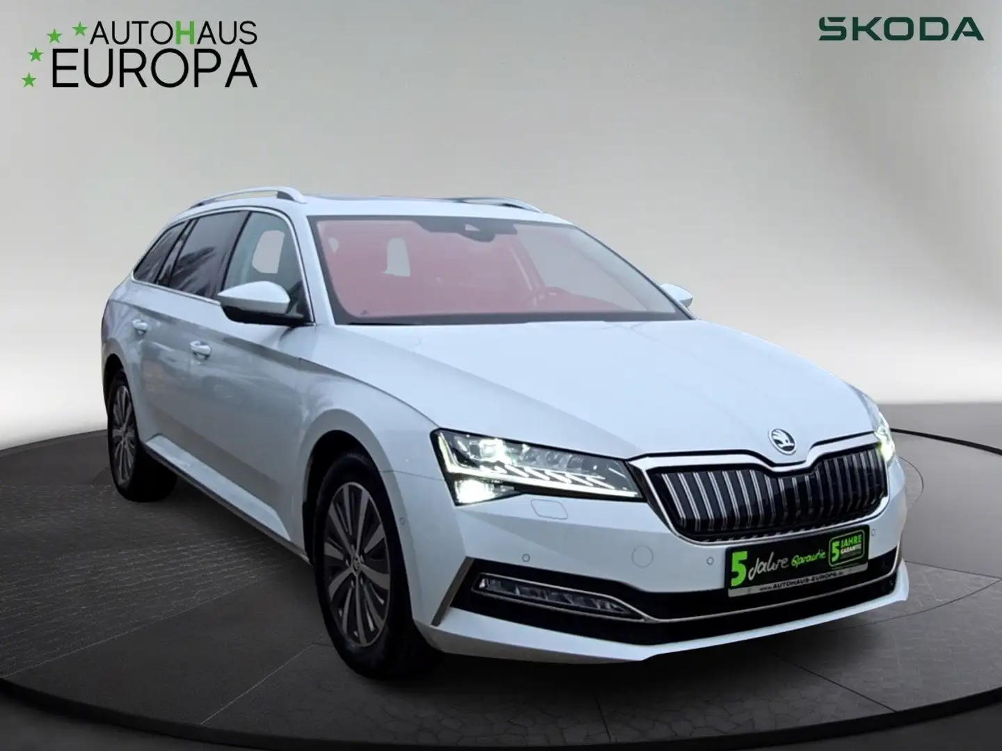 Skoda Superb Combi 1.4 TSI iV DSGStyle AHK ACC StandHZ Kam360 N Weiß - 2