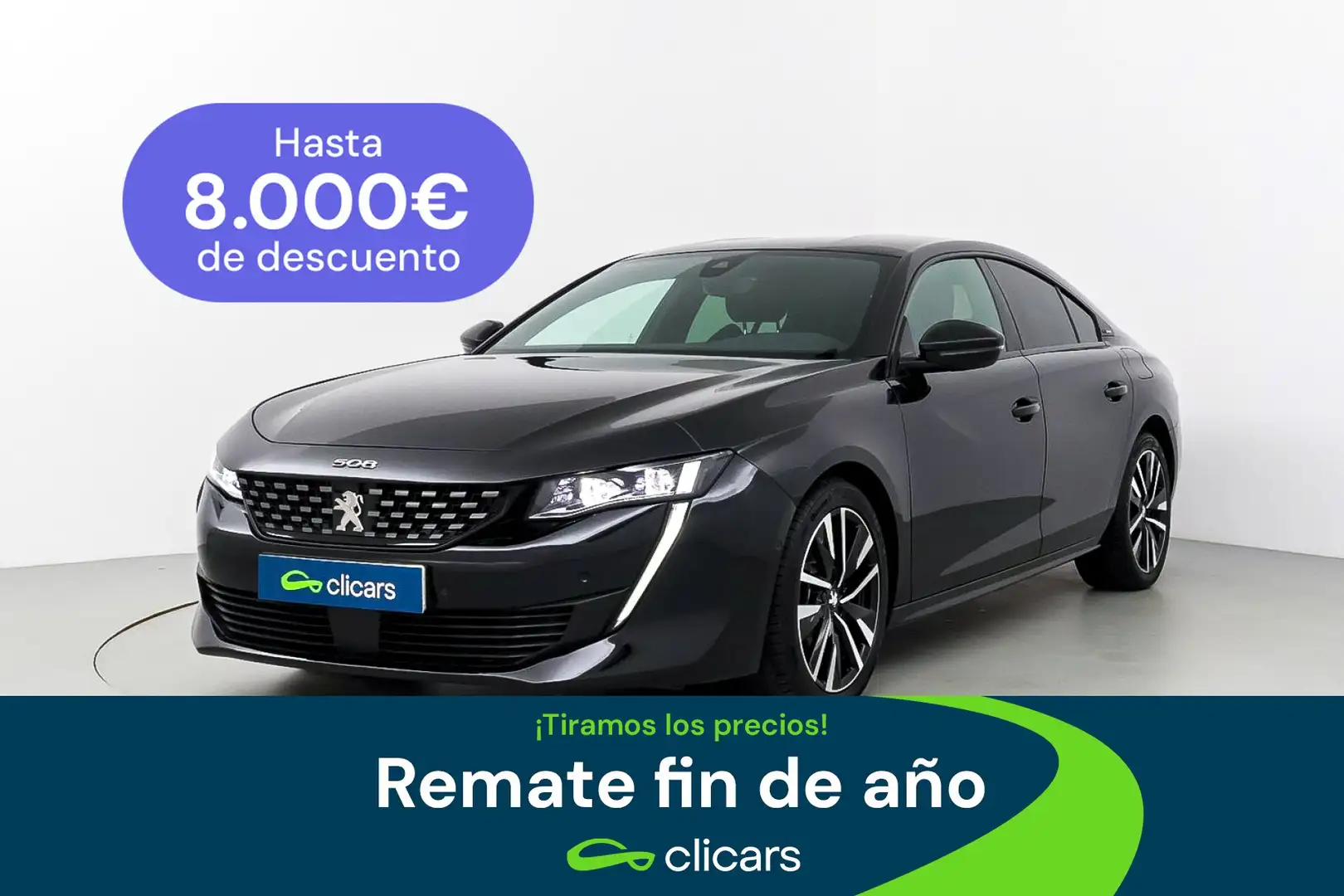 Peugeot 508 Hybrid 225 GT e-EAT8 Negro - 1