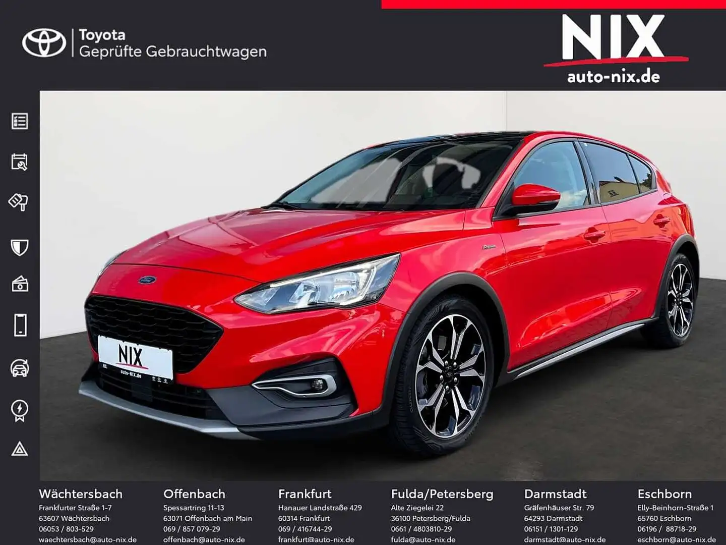 Ford Focus 1.5 EcoBoost Active  NAVI Rosso - 1