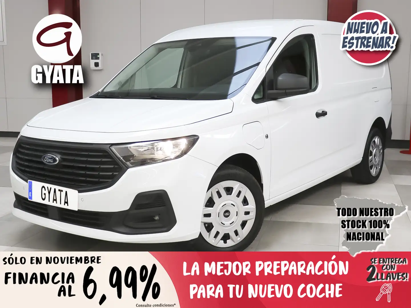Ford Transit Connect FT Tourneo 210 S 75 Bianco - 1