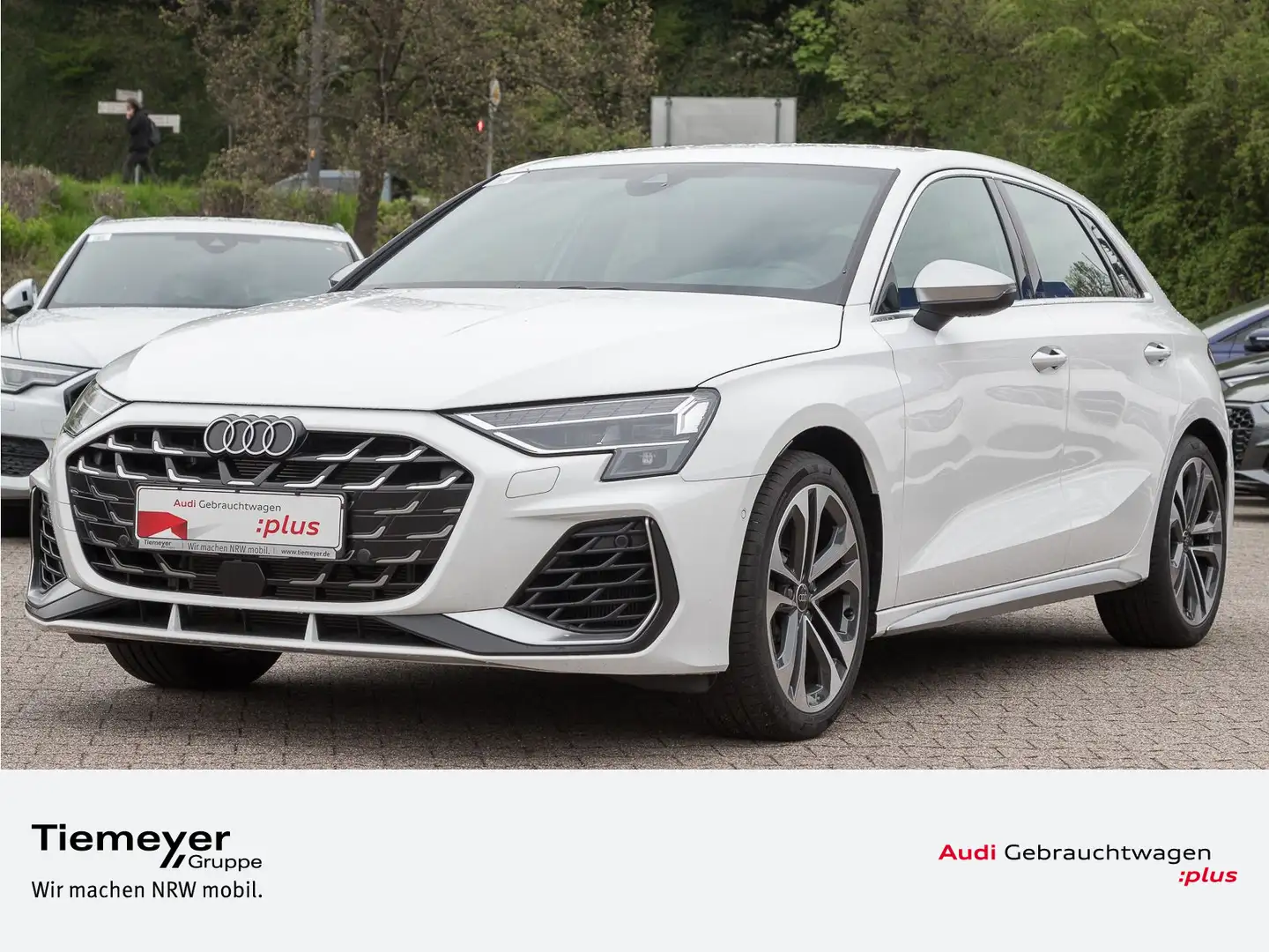 Audi S3 TFSI Q S-LEDERSITZE NAVI+ VC+ Weiß - 1