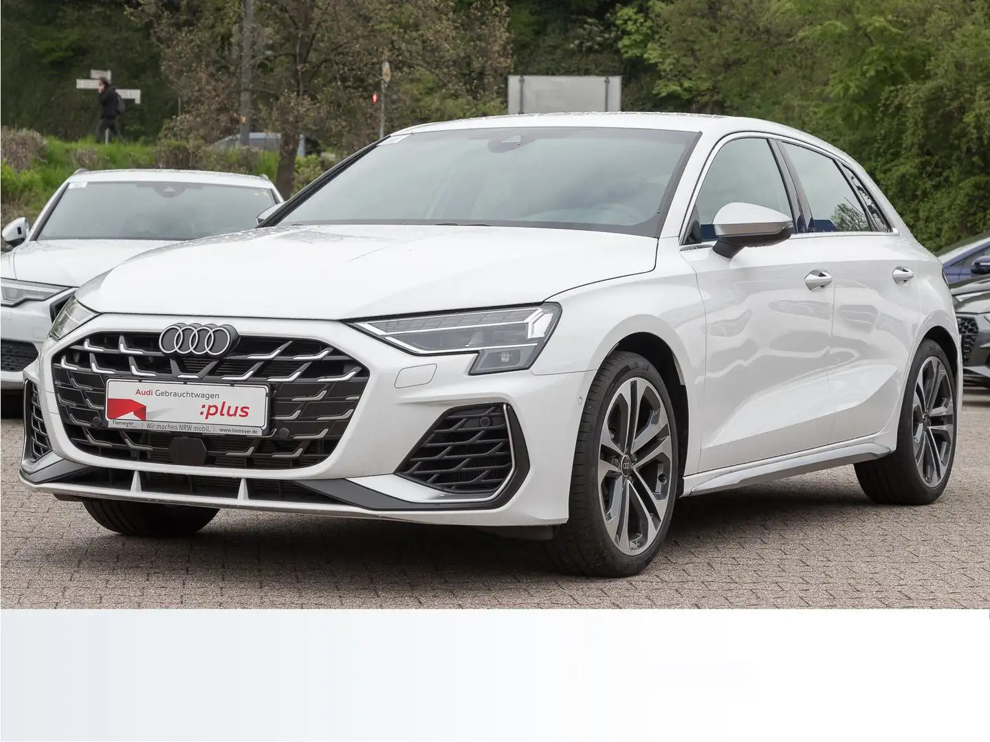 Audi S3 TFSI Q S-LEDERSITZE NAVI+ VC+ Weiß - 2