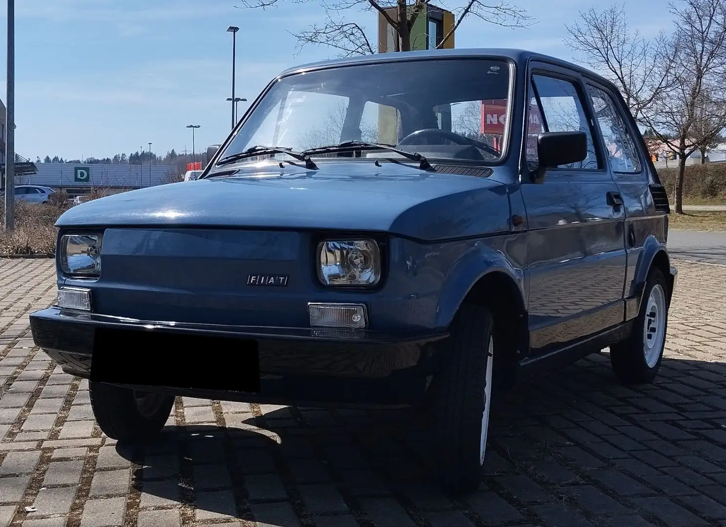 Fiat 126 126 704 Up Modrá - 2