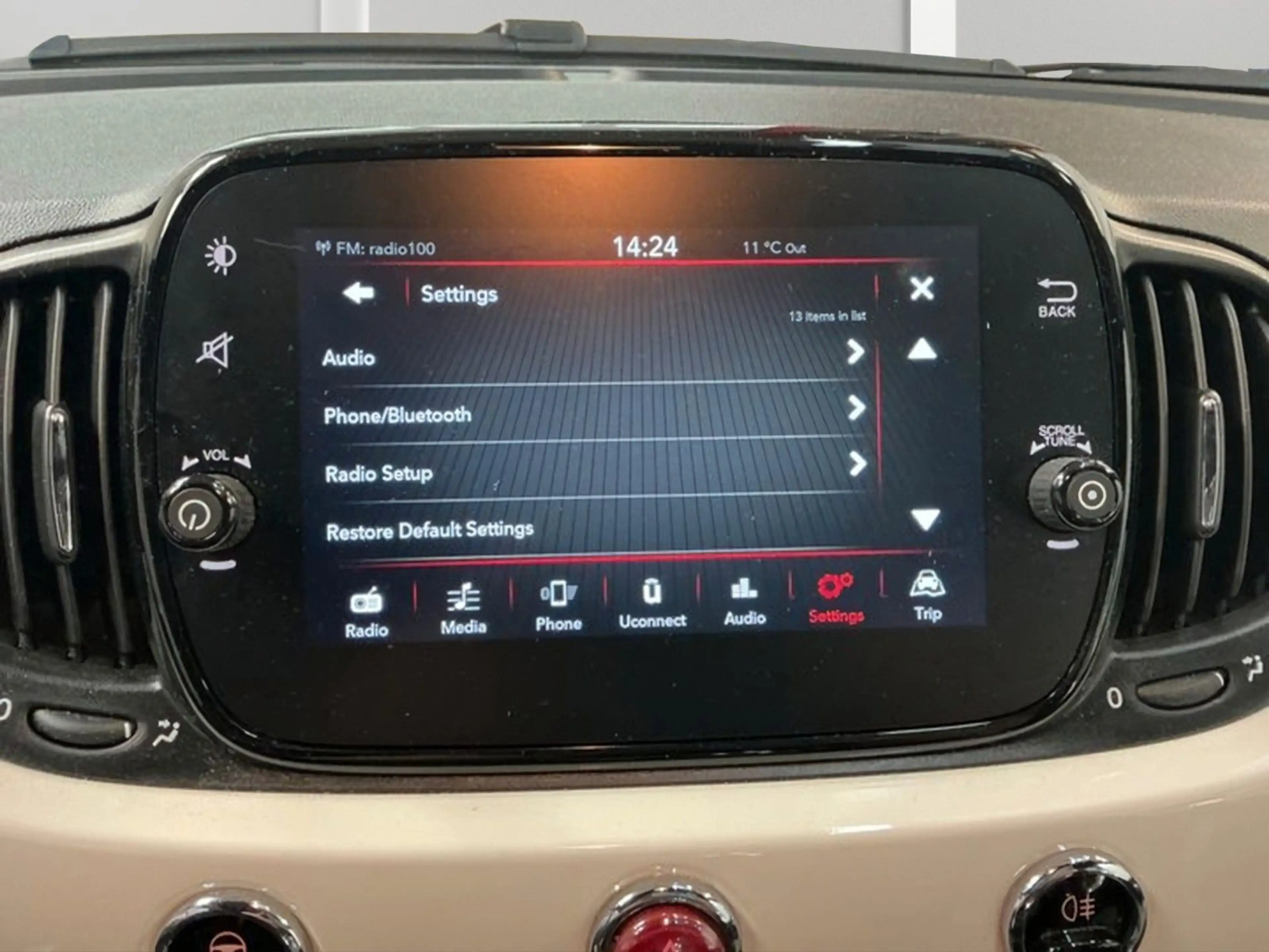 Fiat 500C Dolcevita Leder Apple CarPlay LED PDC — photo 15