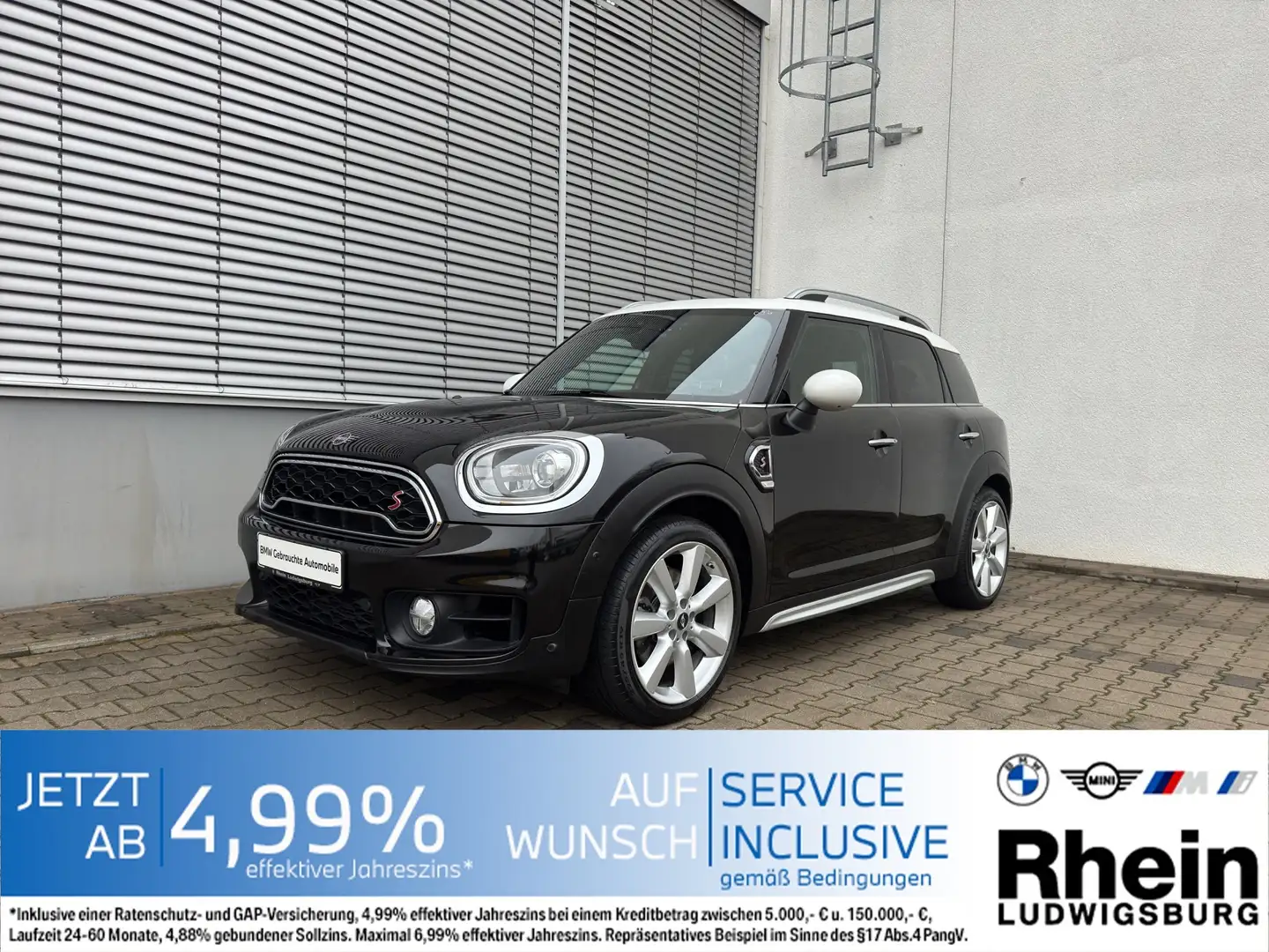 MINI Cooper S Countryman LED HUD Navi AHK Pano ParkA Schwarz - 1