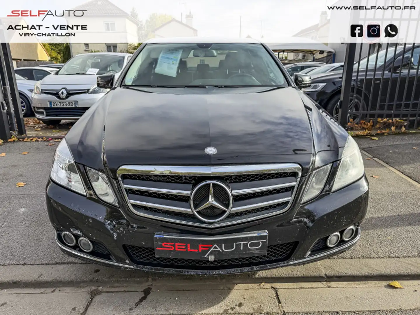 Mercedes-Benz E 300 300 CDI BE ELEG EX 7GTRO+ Zwart - 2