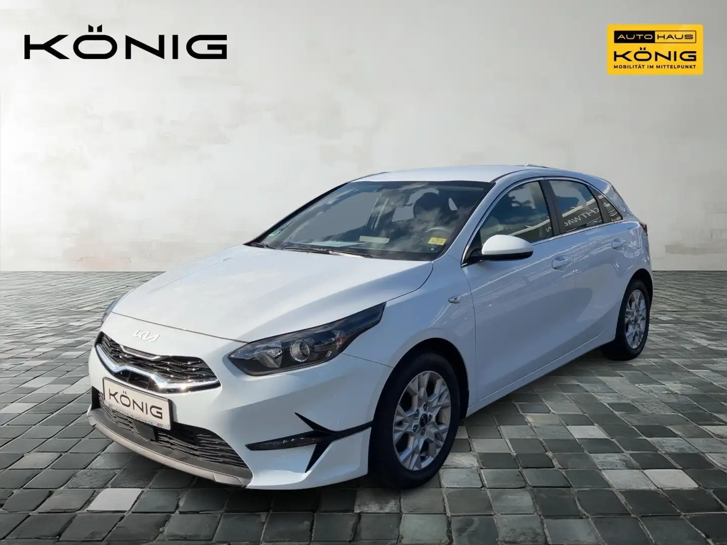 Kia Ceed / cee'd 1.5T 160Ps *KLIMA*NAVI*SITZHZG*RFK Wit - 1