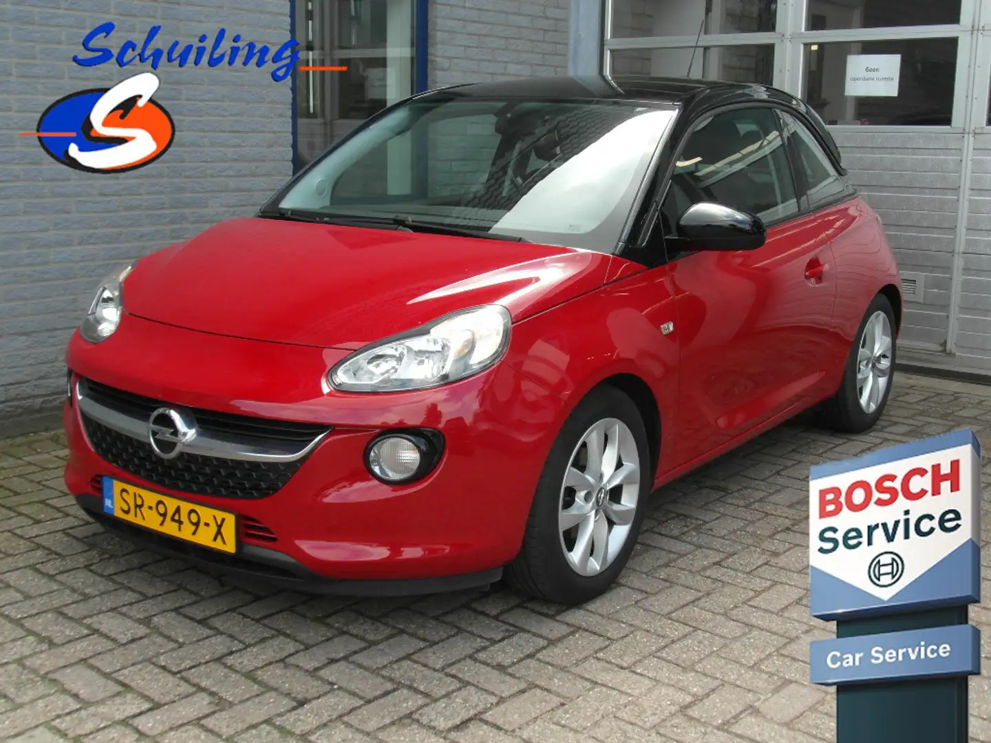 Opel Adam 1.0 Turbo Jam Favourite Inclusief Afleveringskoste Červená - 1