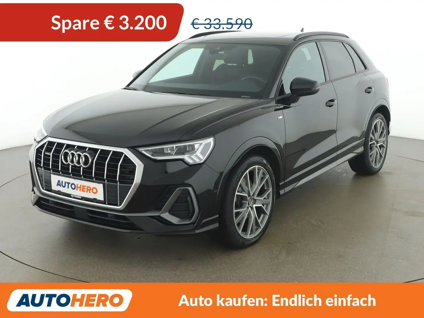 Audi Q3 40 TFSI quattro S Line Schwarz - 1
