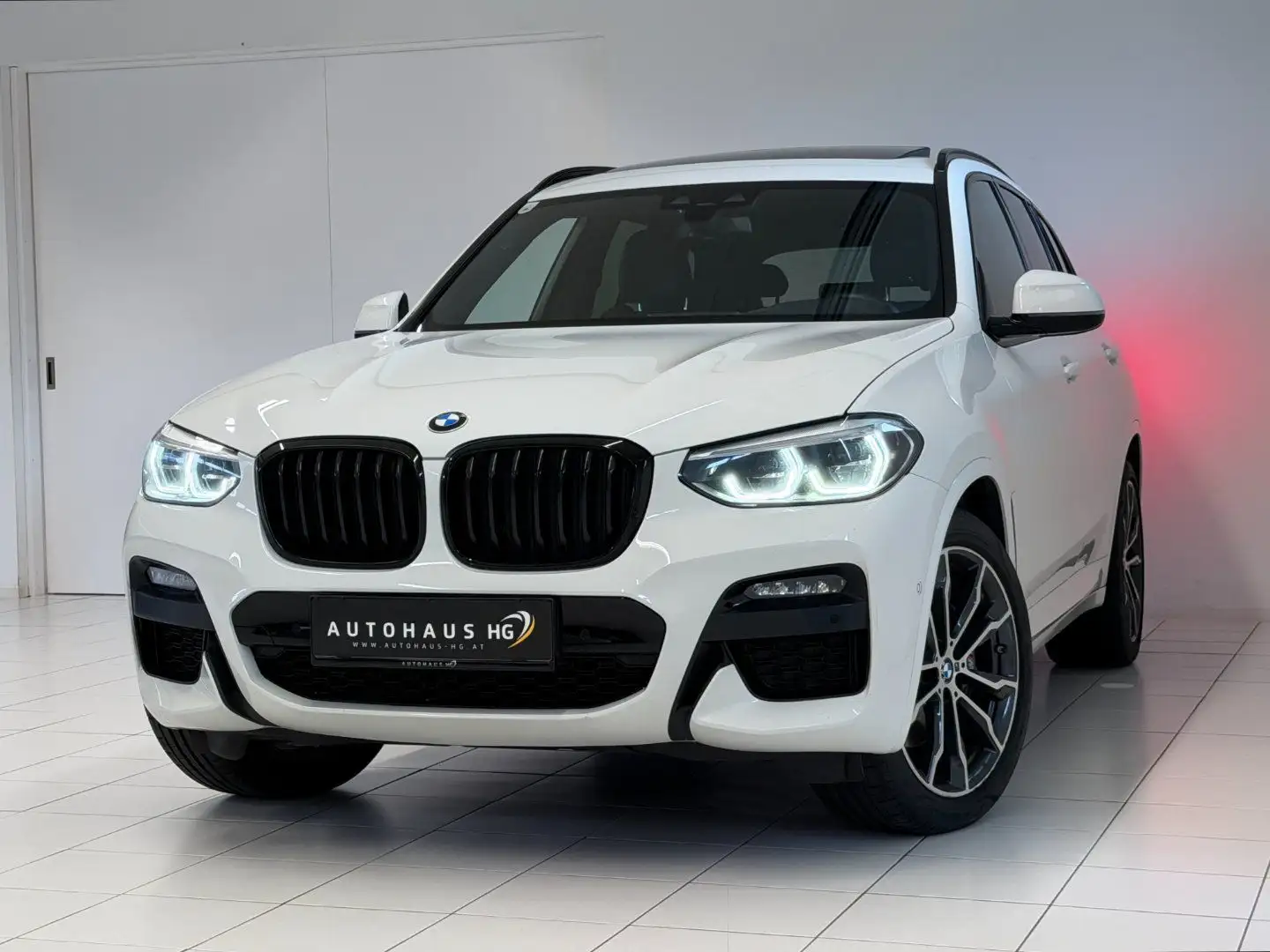 BMW X3 xDrive30d M Sport*PANO*HUD*GESTIK* Weiß - 2
