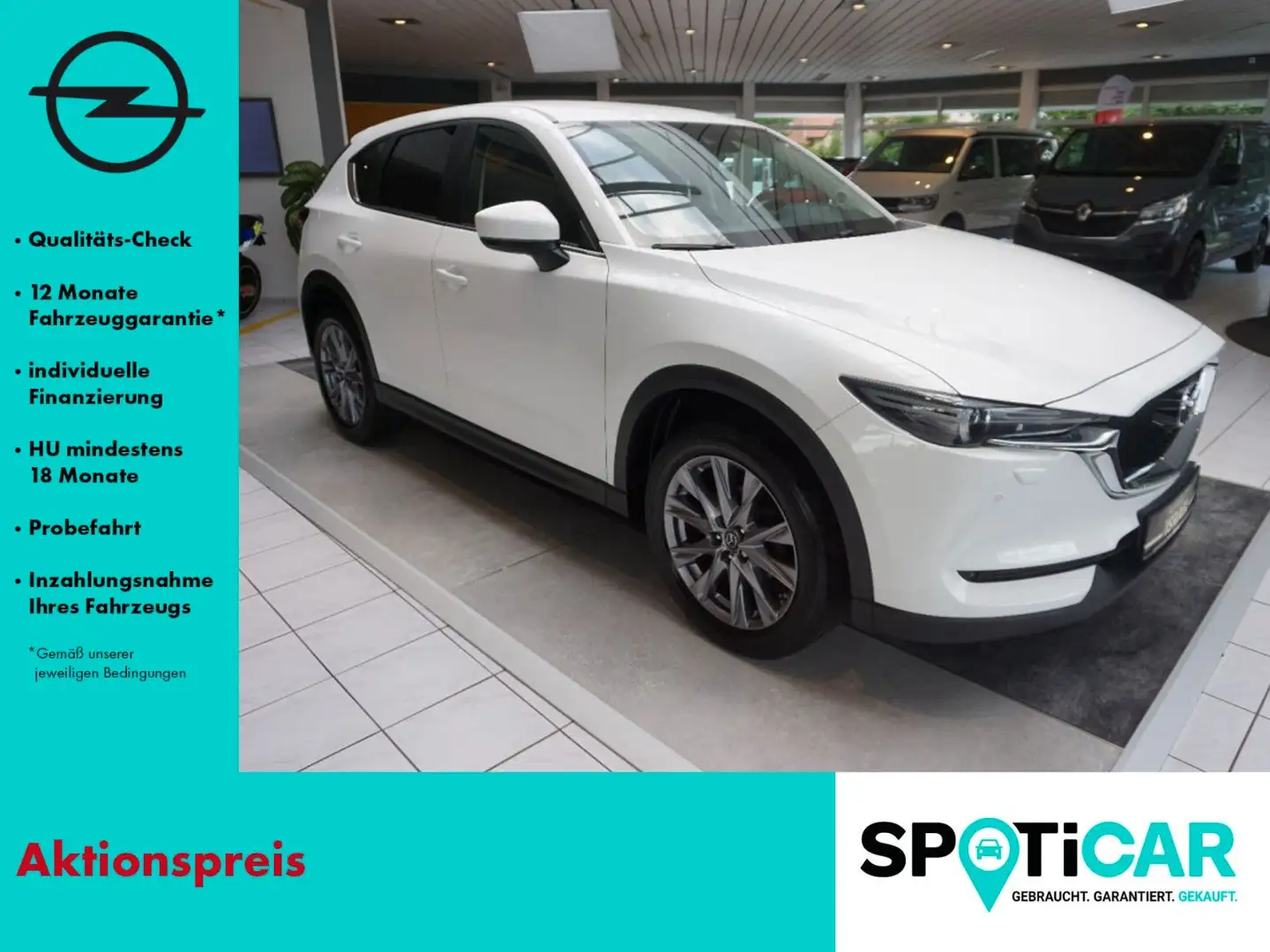 Mazda CX-5 Kangei 2WD LED, NAVI, SITZHEIZUNG, 2x PDC Weiß - 1
