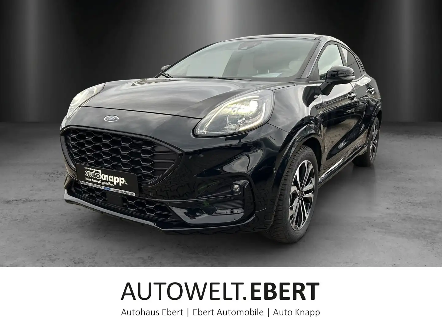 Ford Puma 1.0 ST-Line NAVI/PDC/RFK/ABSTANDSTEMPOMAT Negro - 1