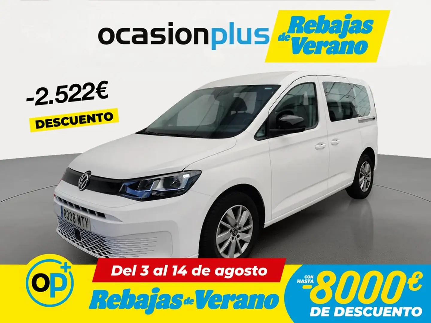 Volkswagen Caddy 2.0TDI Origin DSG 90KW Blanco - 1