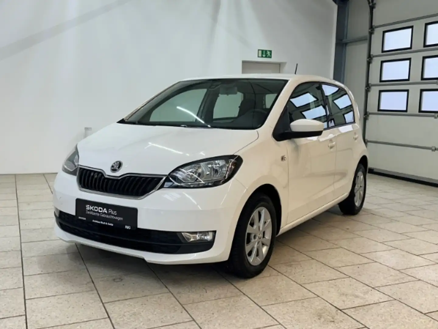 Skoda Citigo 1.0 Style SHZ Klimaautom Freisprech BC Weiß - 2