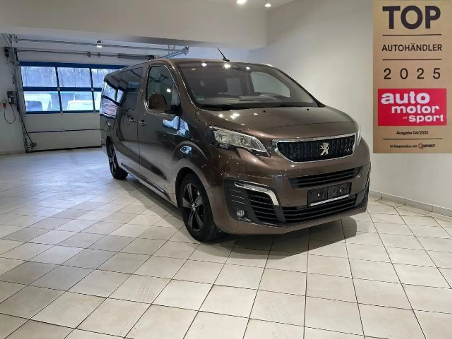 Peugeot Traveller 2.0 Automatik Bussiness L3 Head Up Brun - 1