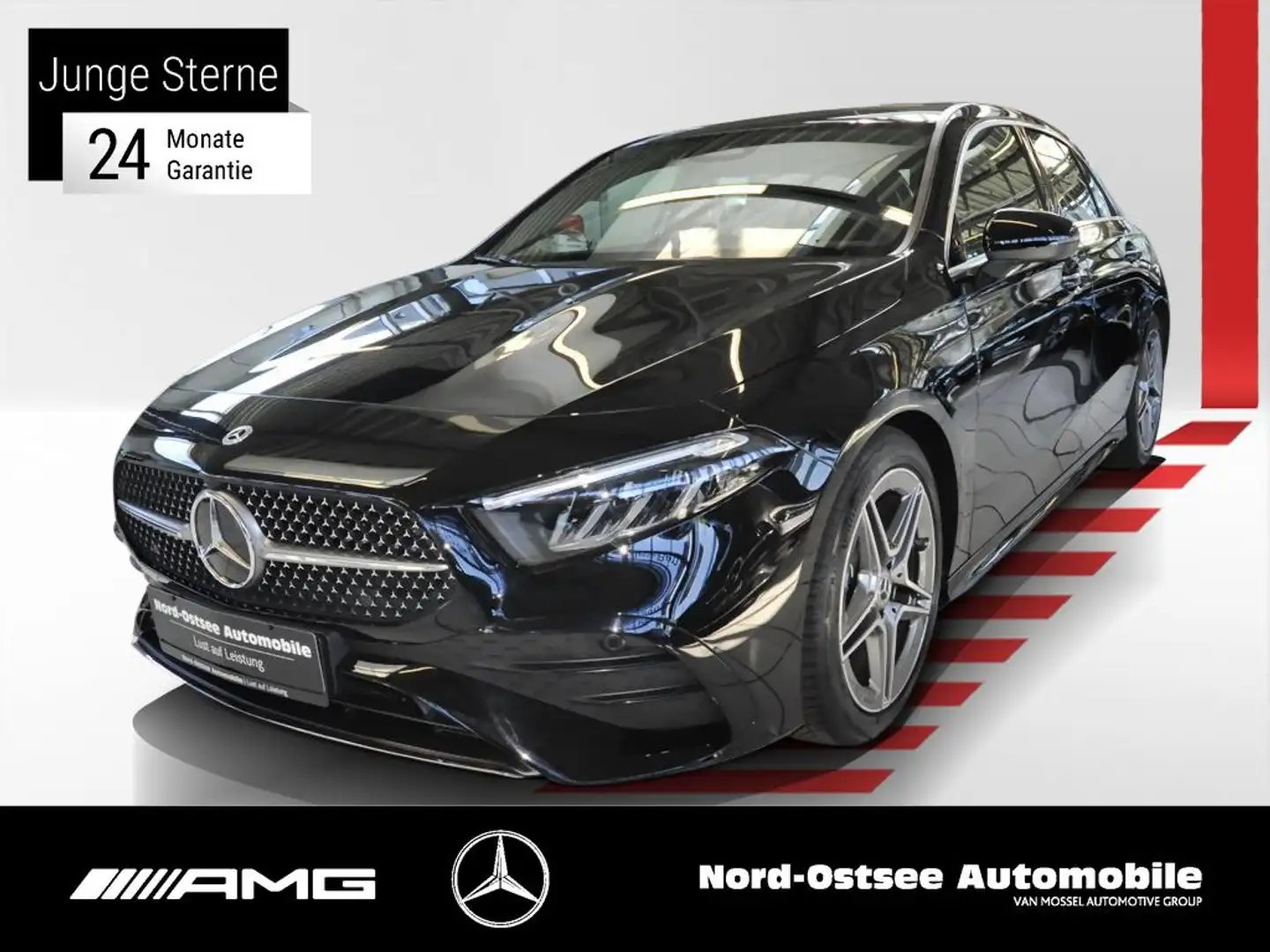 Mercedes-Benz A 200 AMG ADV.+ KEYLESS LED DISTRONIC KAMERA SHZ Nero - 1