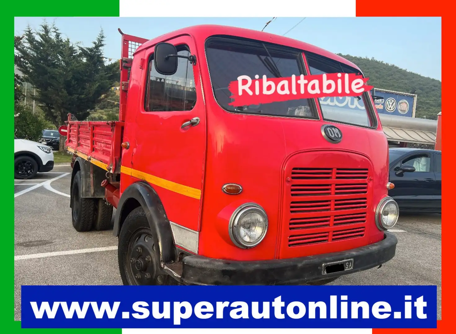 Fiat OM LEONCINO N RIBALTABILE Rosso - 1