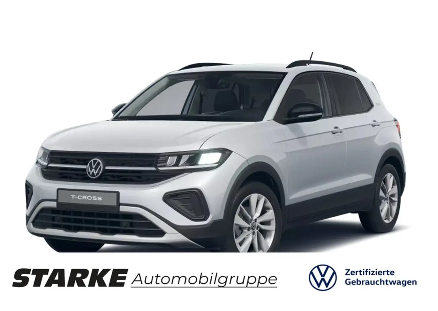 Volkswagen T-Cross 1.0 TSI Goal Silber - 1