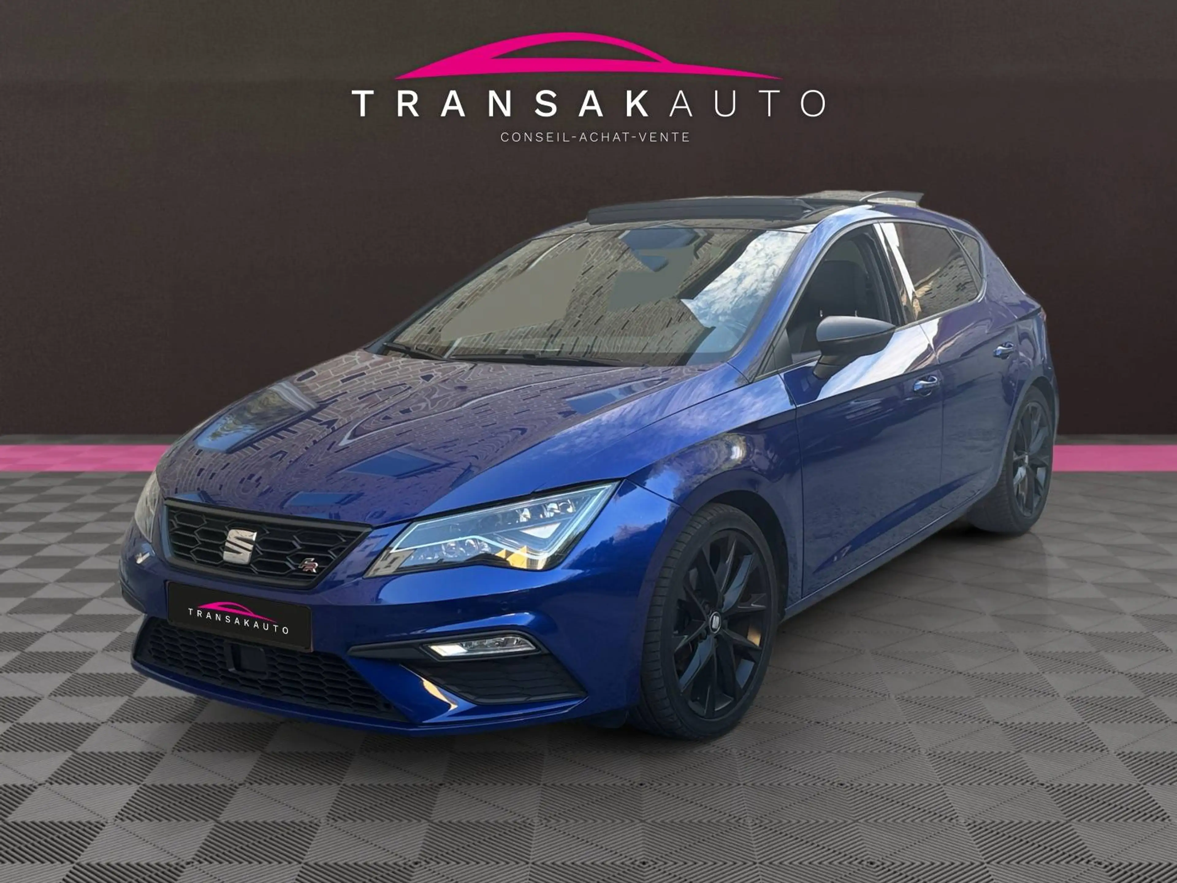 SEAT Leon 1.5 TSI FR Black Matt OPF / Véhicule Belge / Garantie 12 mois valable chez SEAT