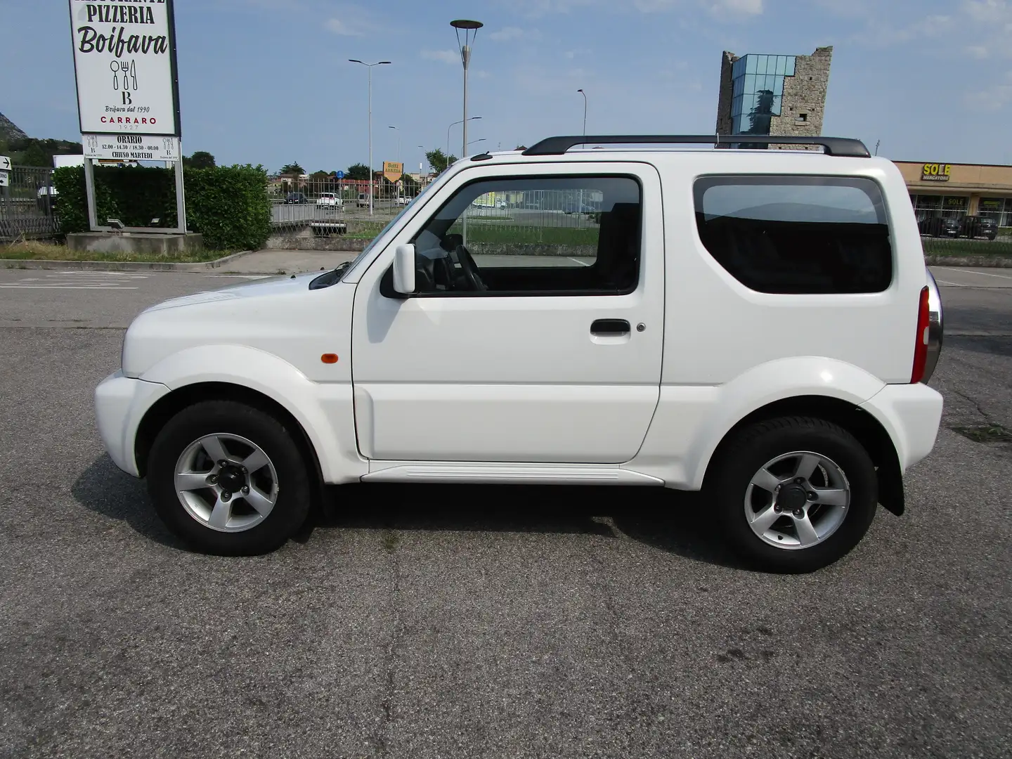 Suzuki Jimny 1.3 16v  4WD GancioT Clima Neopatentati Blanc - 2