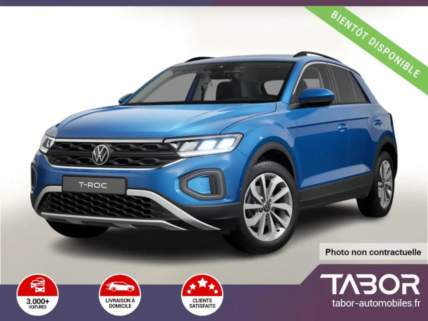 Volkswagen T-Roc 1.5 TSI 150 DSG Keyl WinterP Bleu - 1