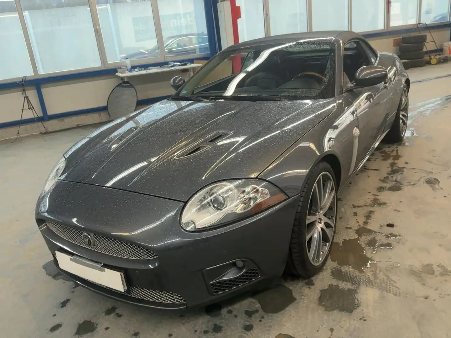 Jaguar XKR Cabrio 4.2 SUPERCHARGED 416CV SOLO 60000KM ! ASI ! Gris - 2