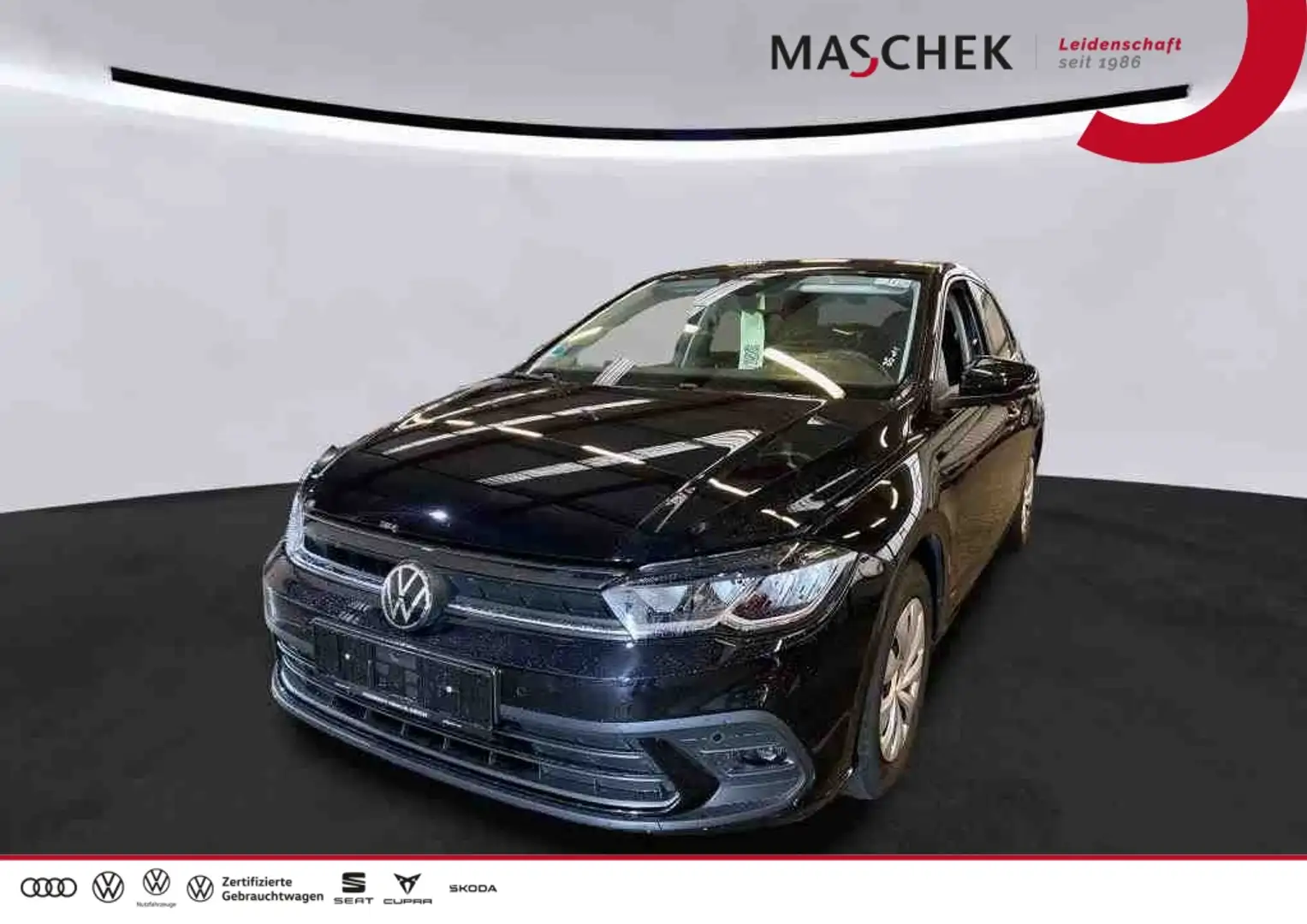 Volkswagen Polo Life 1.0 MPI Navi LED RearView Sitzh. CarPlay GRA Schwarz - 1