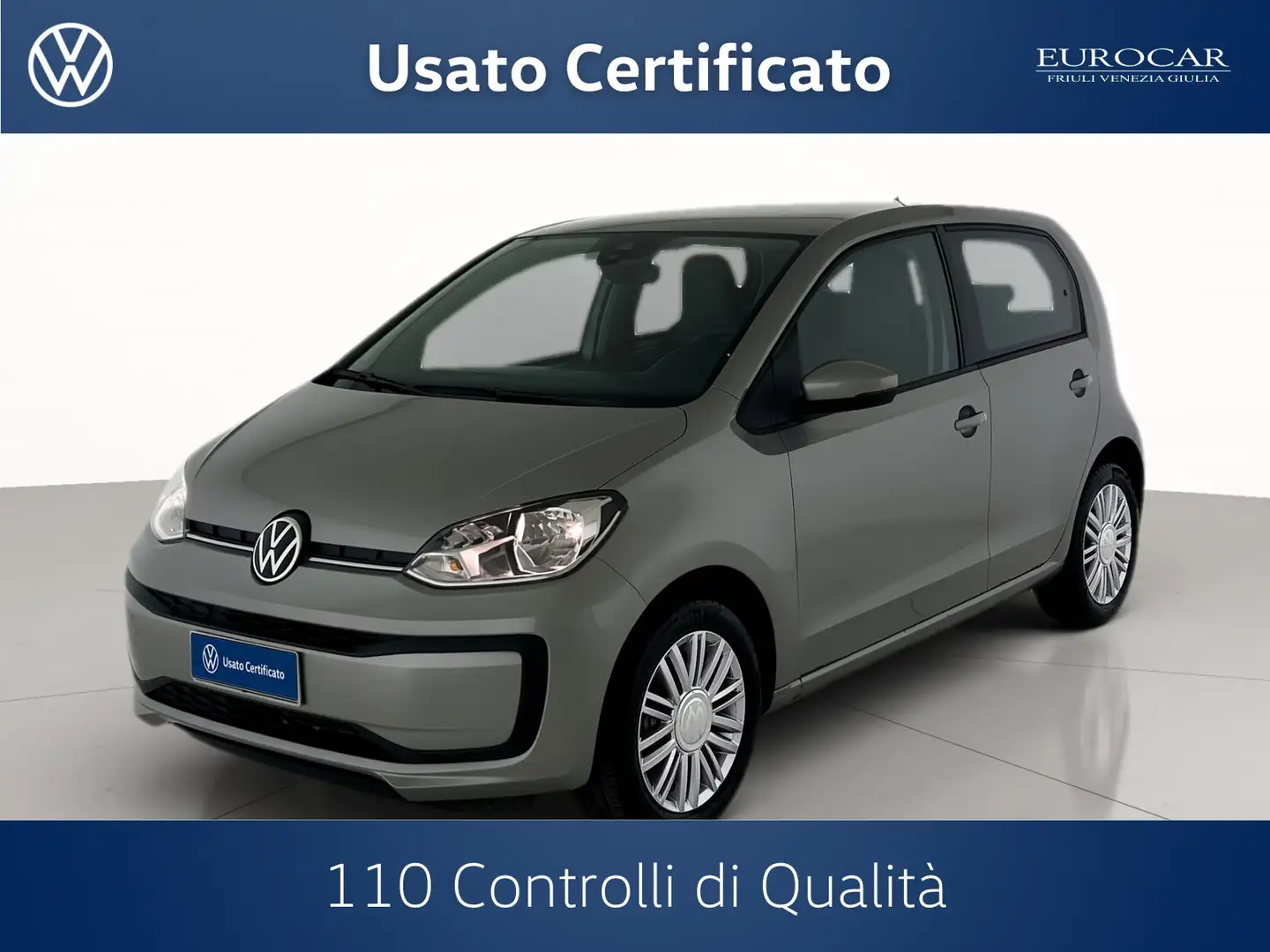 Volkswagen up! 5p 1.0 evo move 65cv Grigio - 1