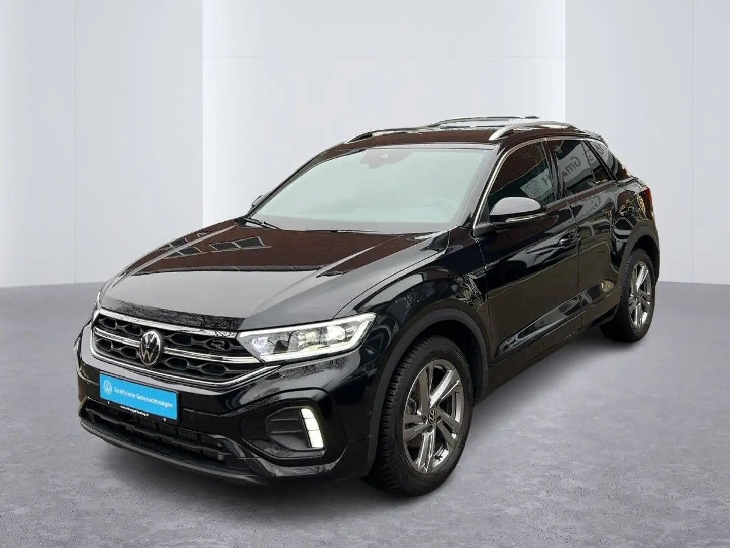 Volkswagen T-Roc 1.5 TSI R-Line DSG LED AHK Kamera Sitzhzg Schwarz - 2
