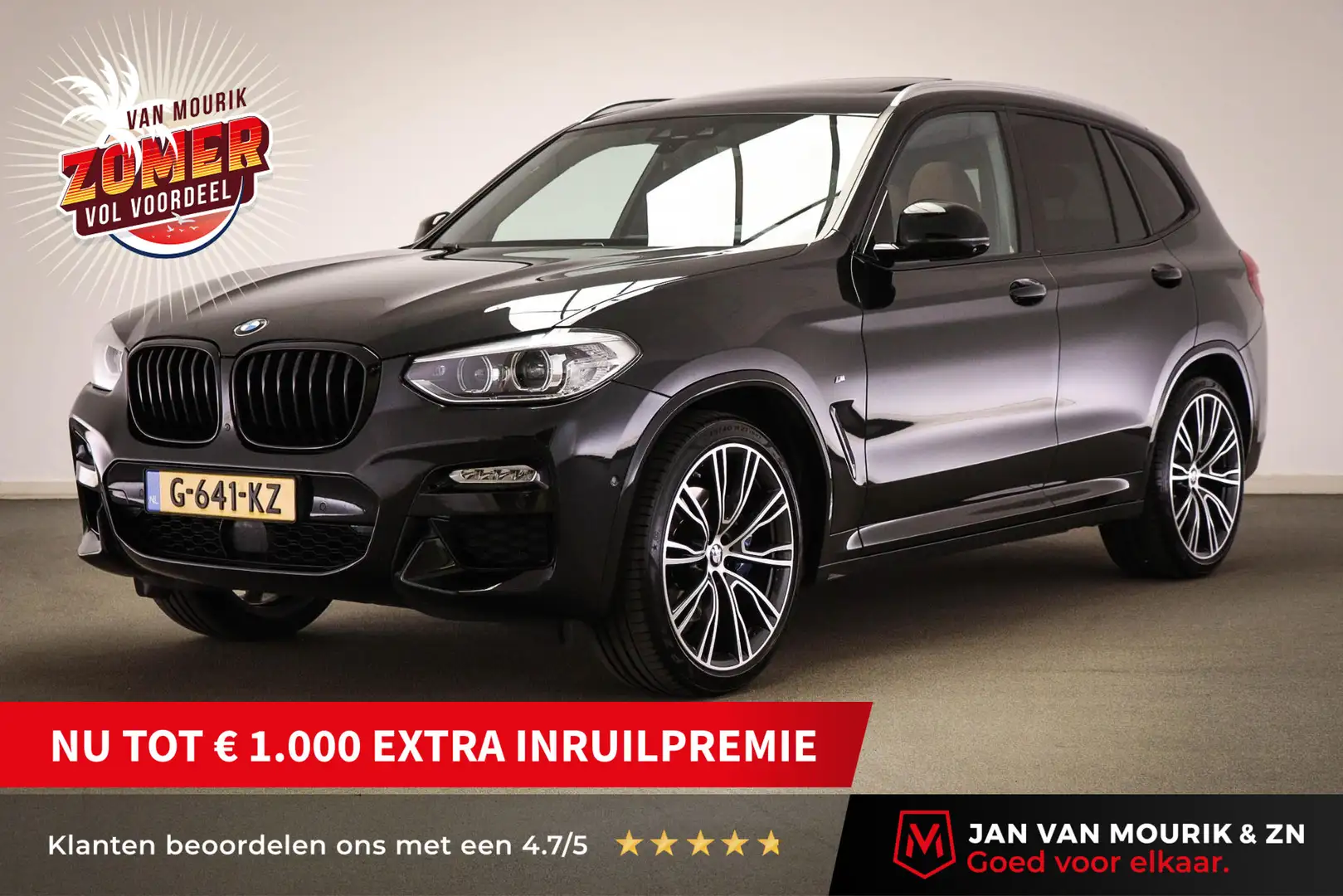BMW X3 xDrive30i M-Sport High Executive | COPILOT- PACK | Zwart - 1