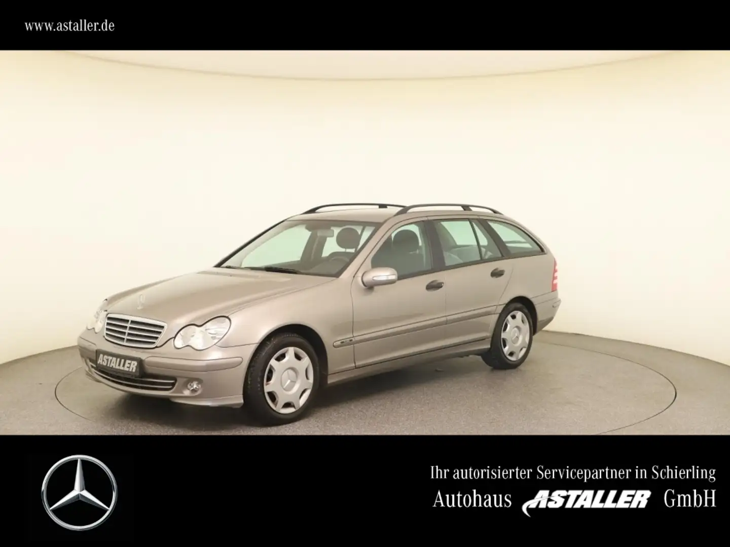 Mercedes-Benz C 180 T KOMPRESSOR  Tuner+Klima+SHZ+Temp Argent - 1