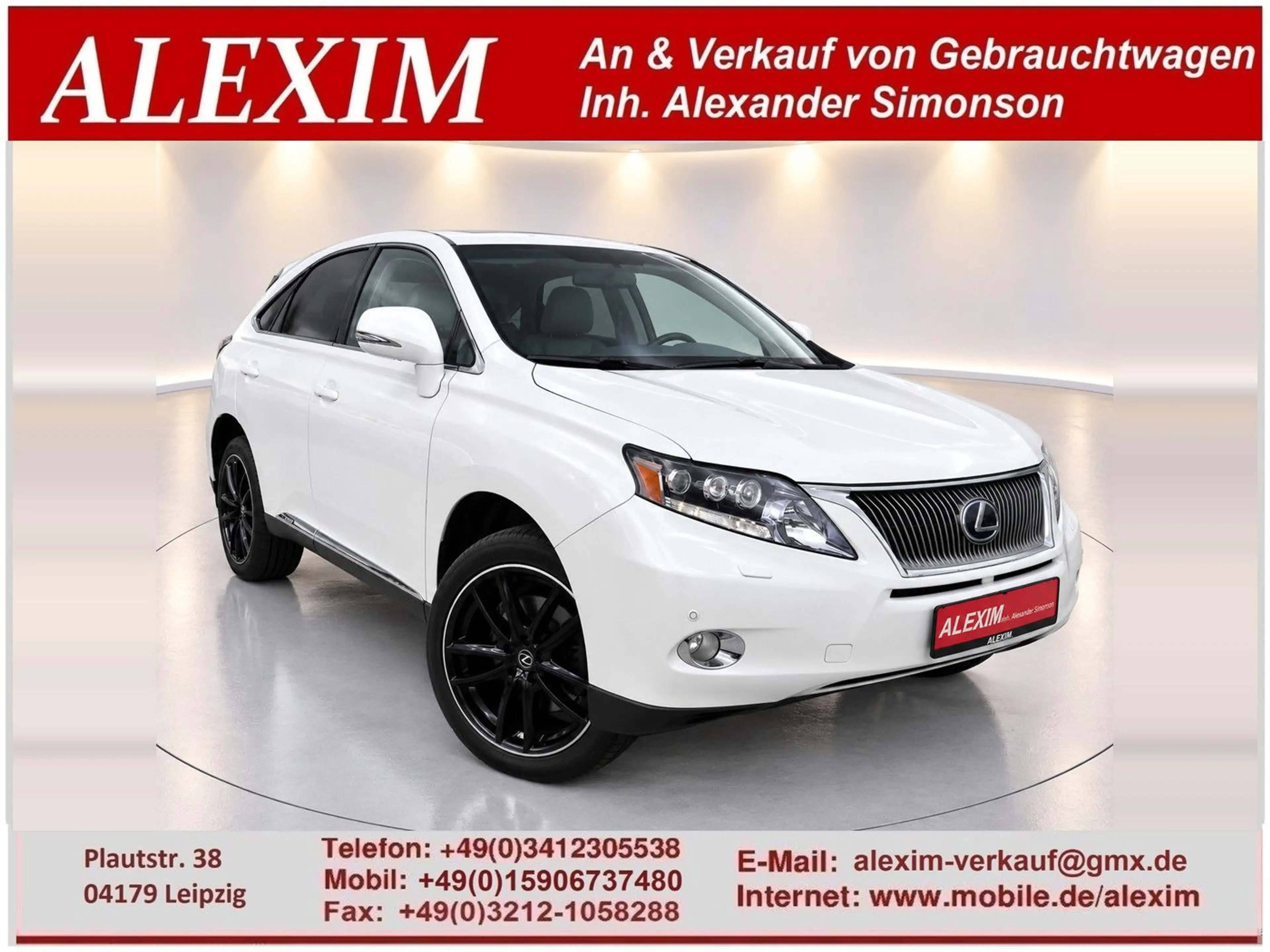 Lexus RX 450h RX450h/Leder/LED/Navi/AHK/Sitzklima