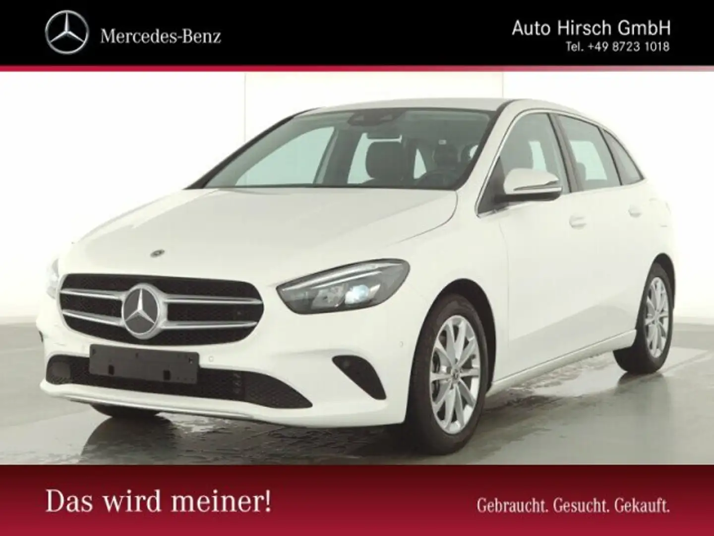 Mercedes-Benz B 200 B 200 Progressive+MBUXHigh+LED+AHK+Fernlichtass Bianco - 1