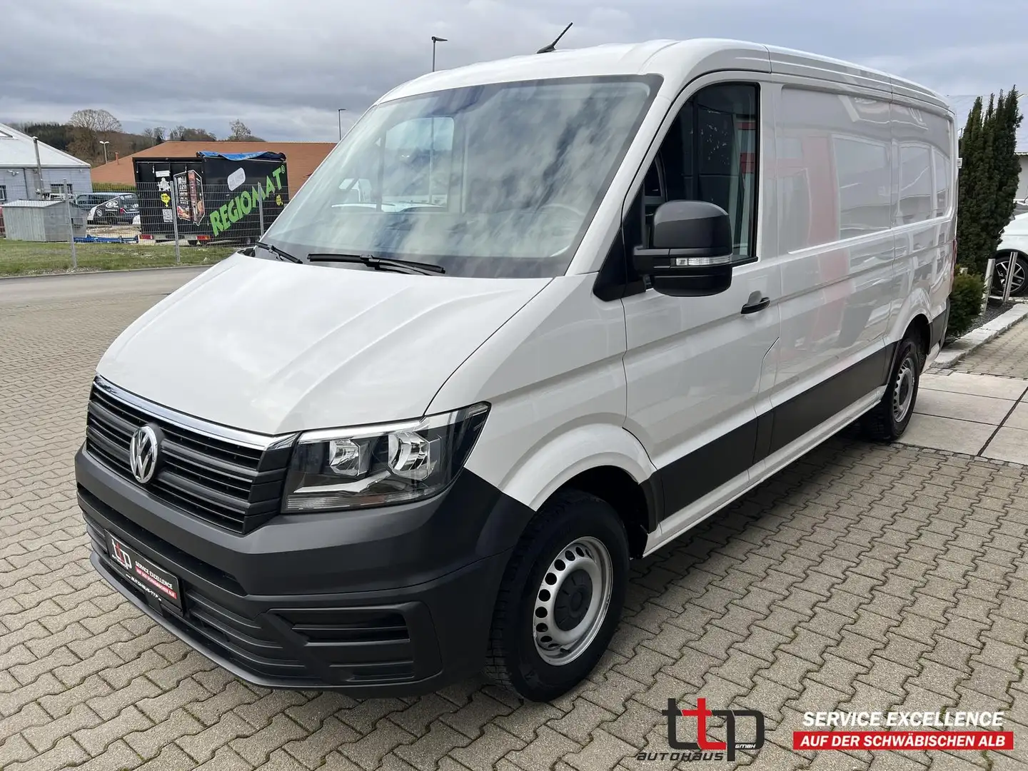 Volkswagen Crafter 35 TDI Mittellang FWD Blanc - 1