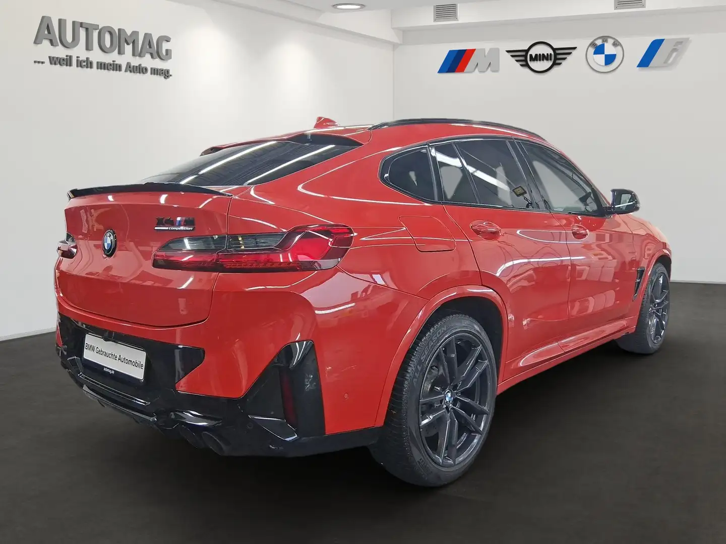BMW X4 M M-Competition Paket*Head Up*Sitzbelüftung*Assist P Červená - 2