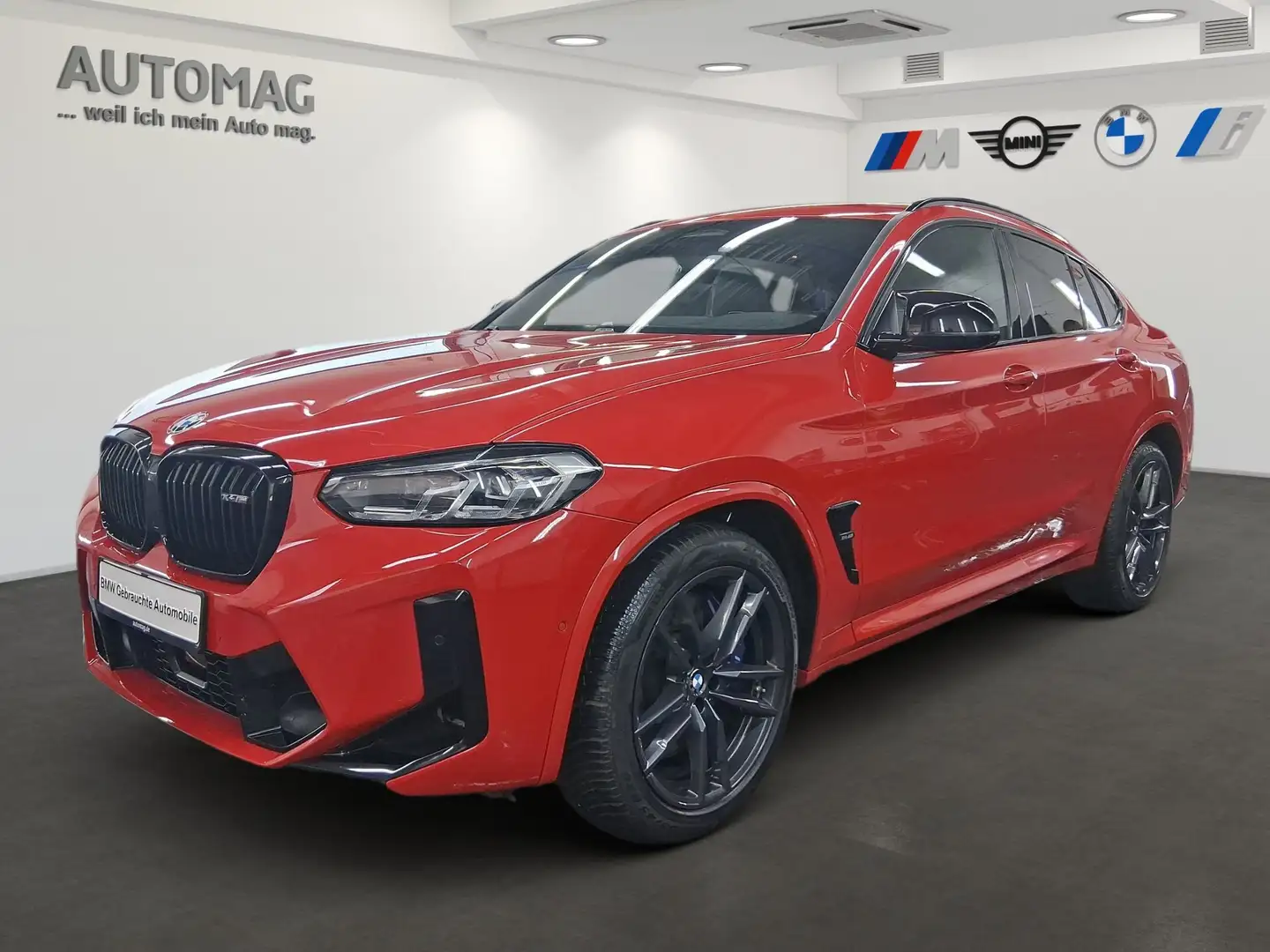 BMW X4 M M-Competition Paket*Head Up*Sitzbelüftung*Assist P Červená - 1
