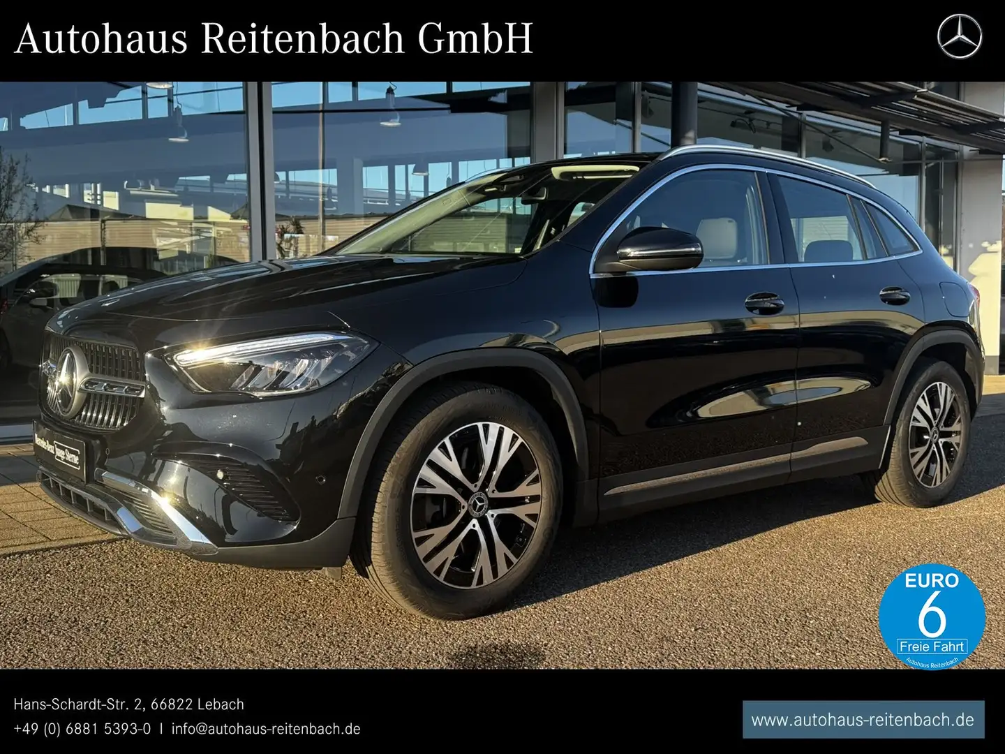 Mercedes-Benz GLA 220 GLA220d 4M PROGRESSIVE+LED KAMER+SITZHZ+EASYPACK Schwarz - 1