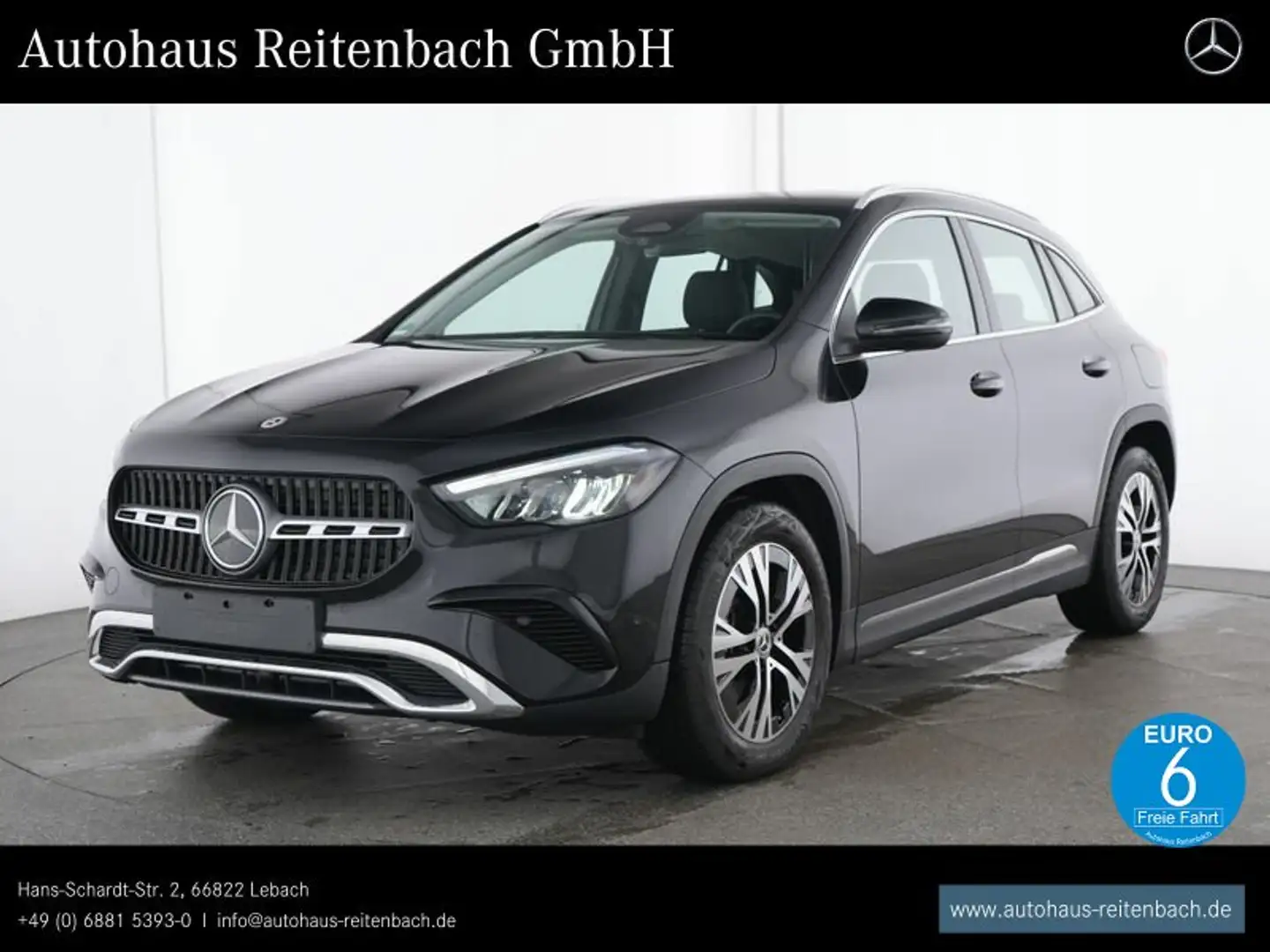 Mercedes-Benz GLA 220 GLA220d 4M PROGRESSIVE+LED KAMER+SITZHZ+EASYPACK Noir - 1