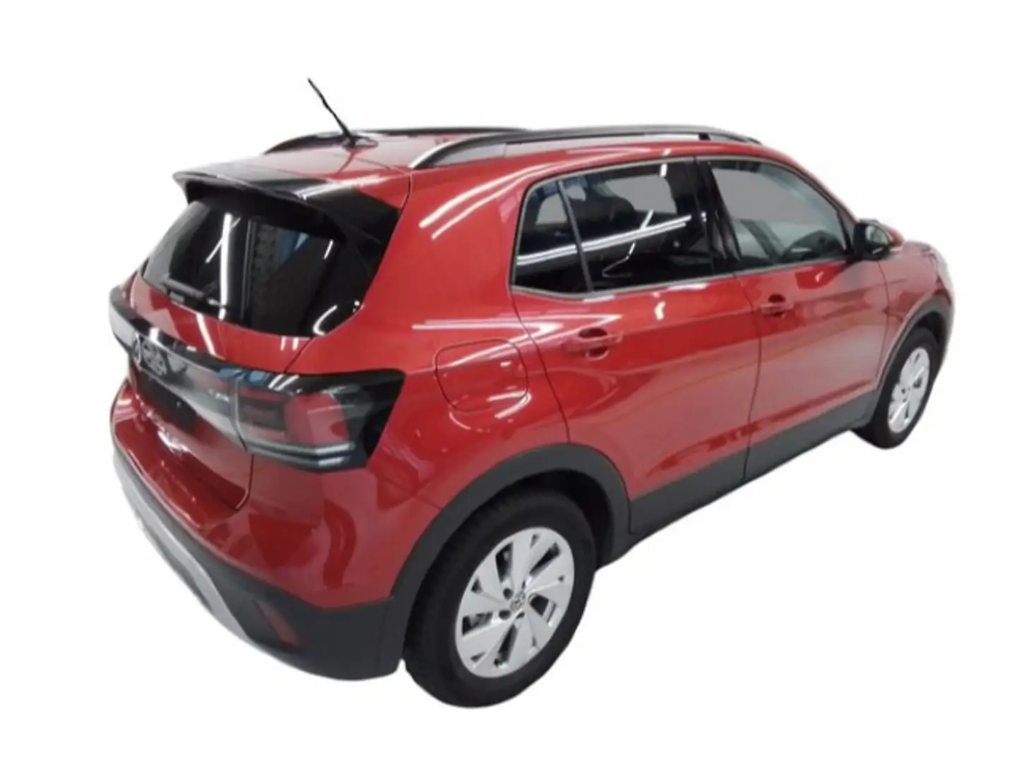 Volkswagen T-Cross 1.0 TSI Life LED+ACC+Navi+App+Climatr+Si Rot - 2